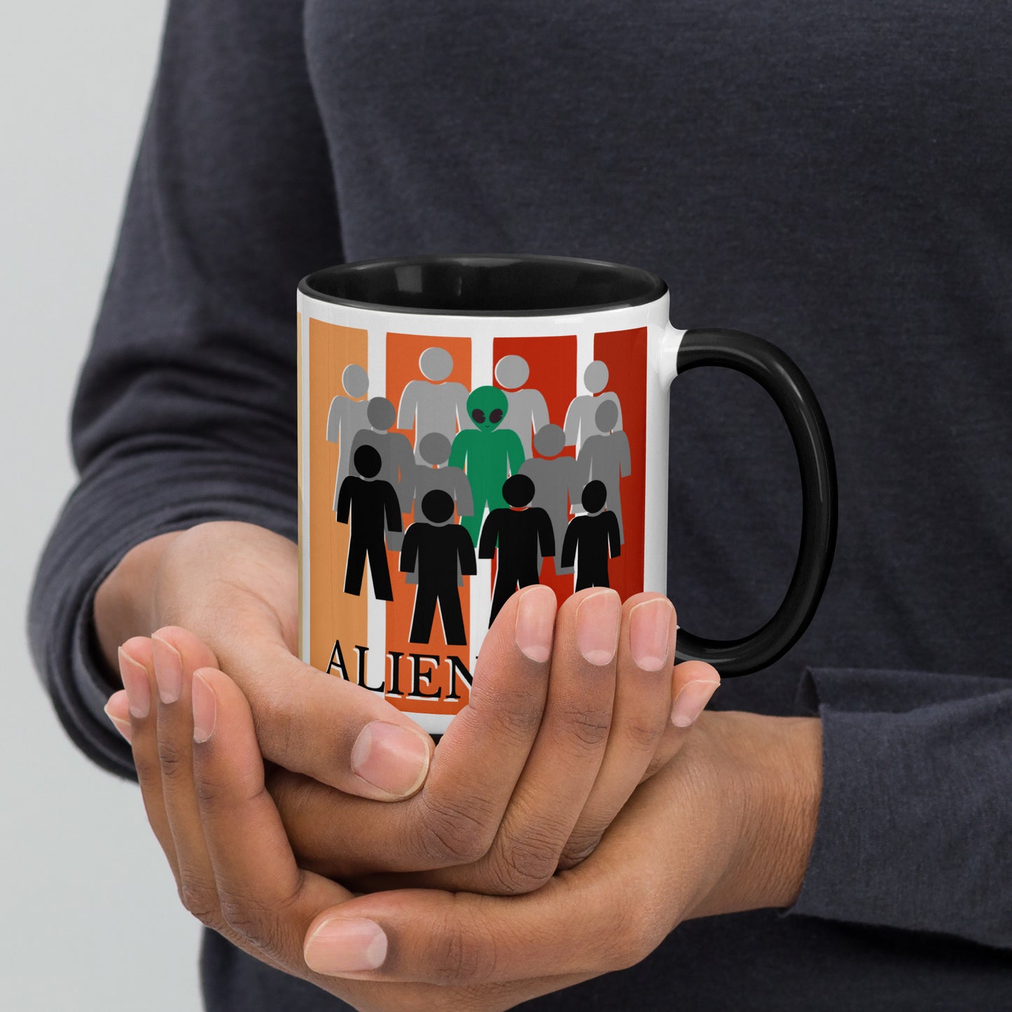 Alienated - Mug with Colour Inside