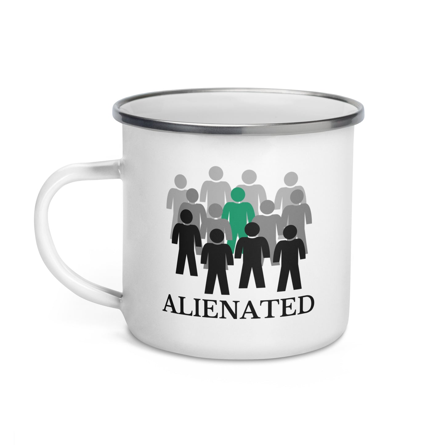 Alienated - Enamel Mug