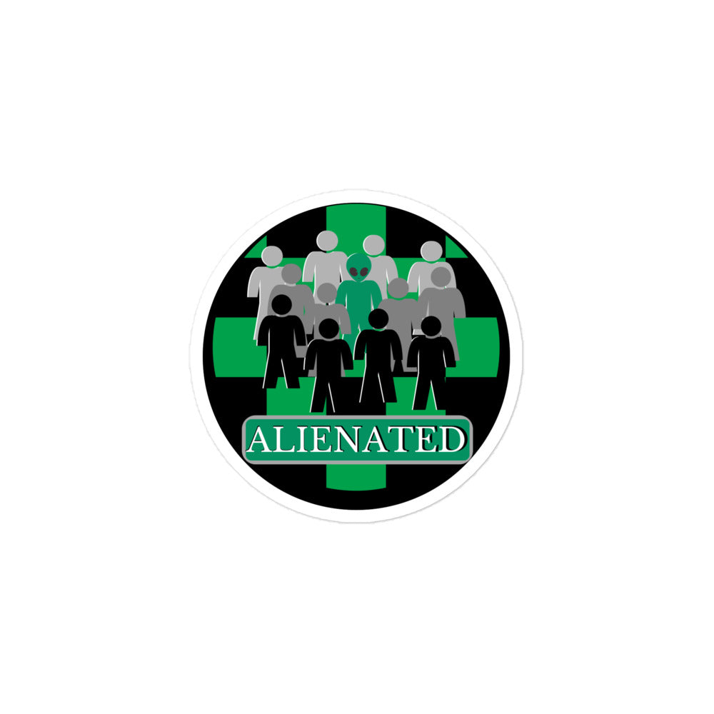 Alienated - Bubble-free stickers