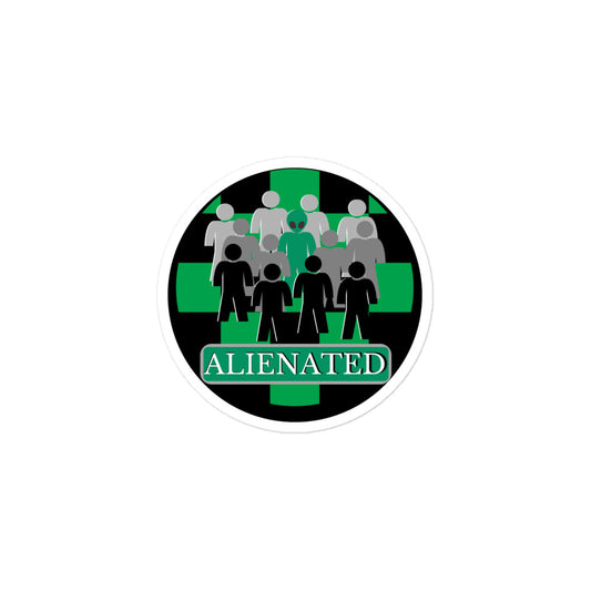 Alienated - Bubble-free stickers