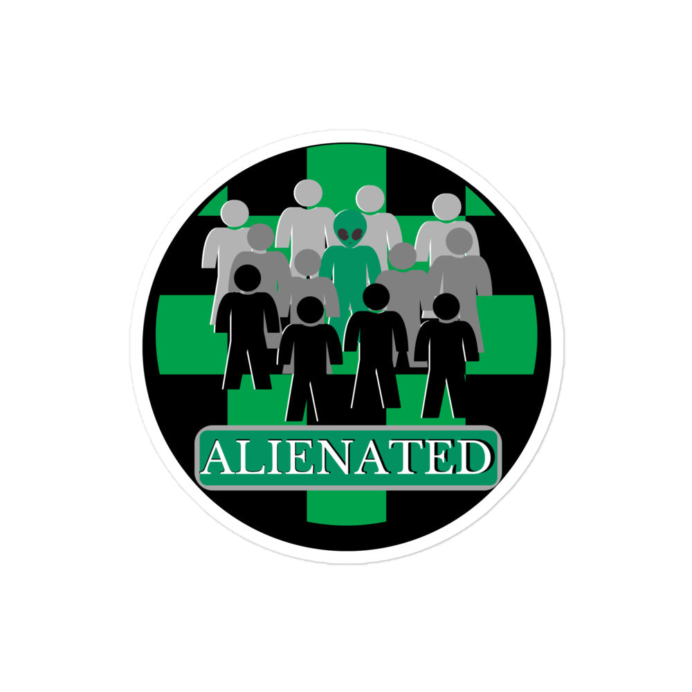 Alienated - Bubble-free stickers