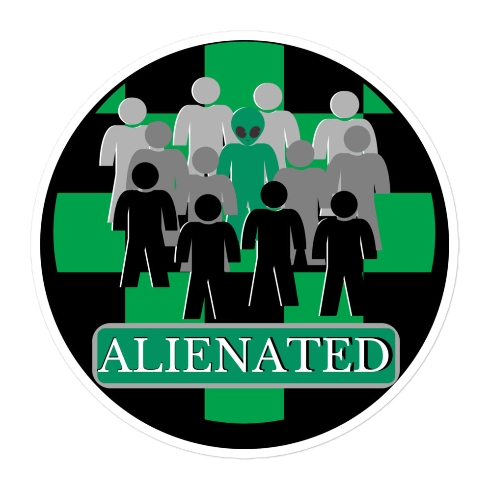 Alienated - Bubble-free stickers