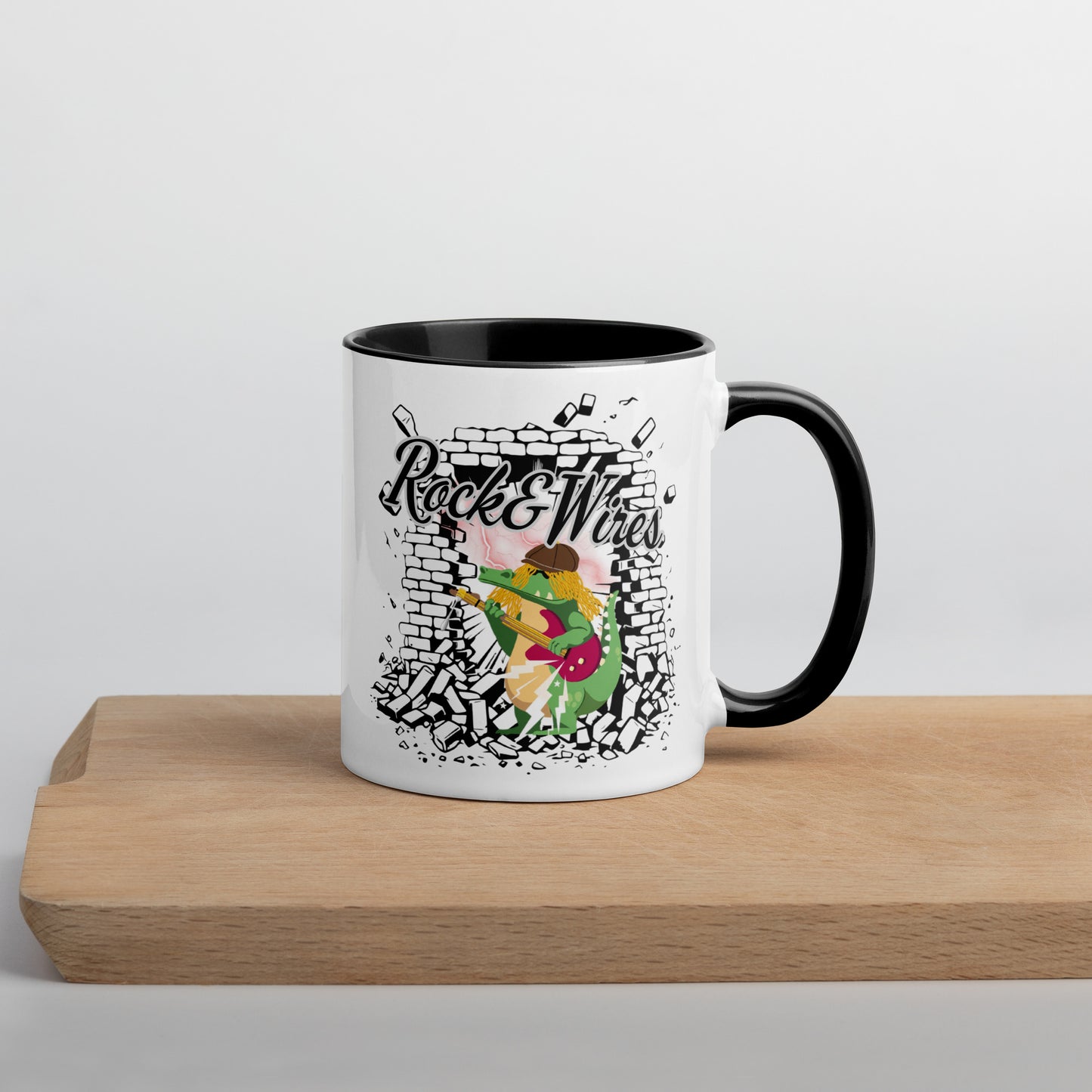 Rock&Wires - Mug with Colour Inside