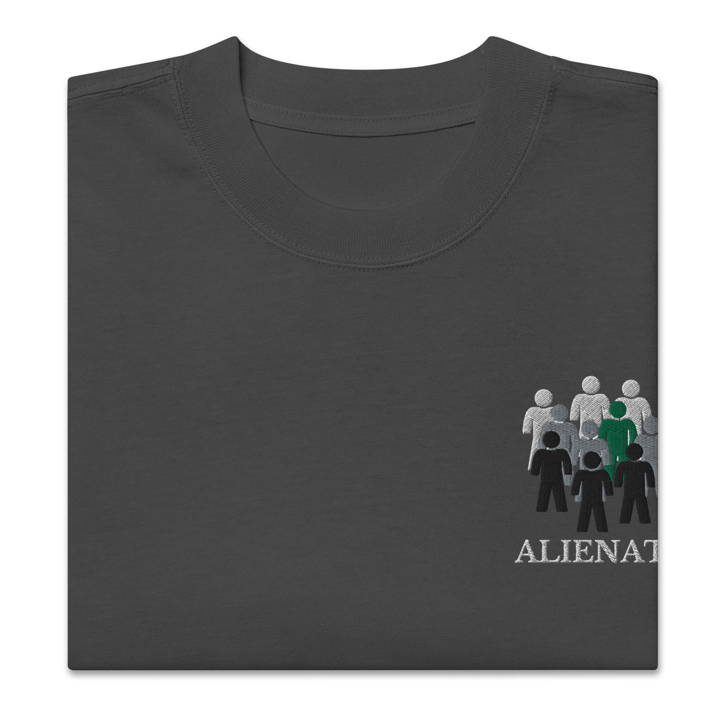 Alienated - Oversized faded t-shirt