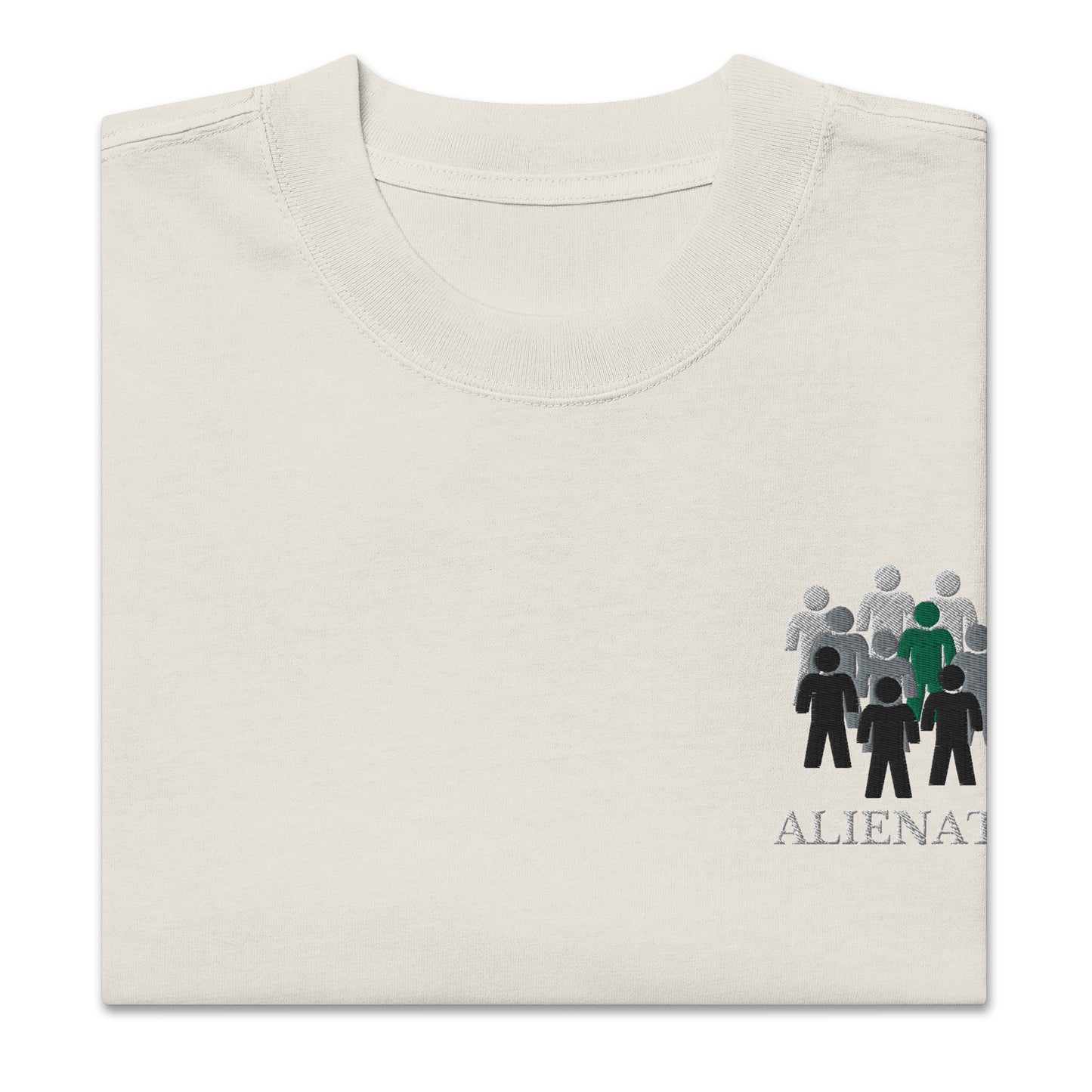 Alienated - Oversized faded t-shirt