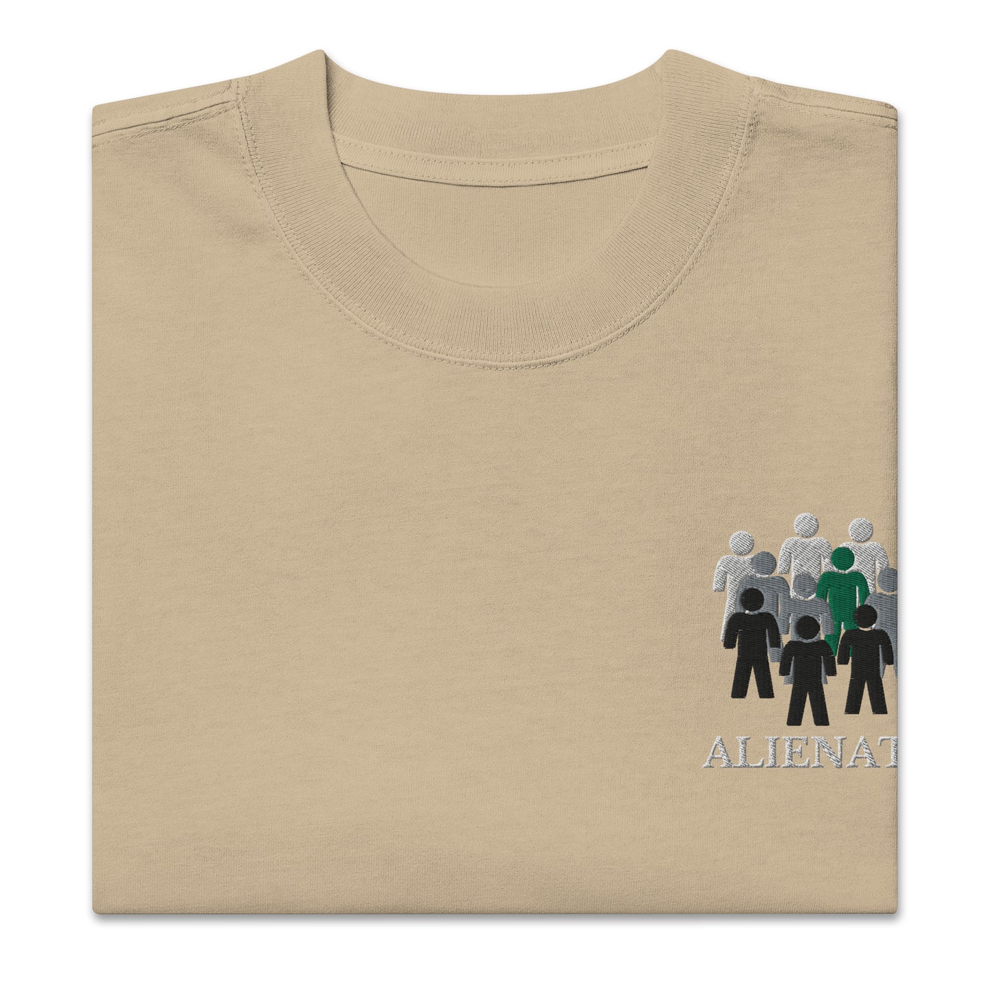 Alienated - Oversized faded t-shirt