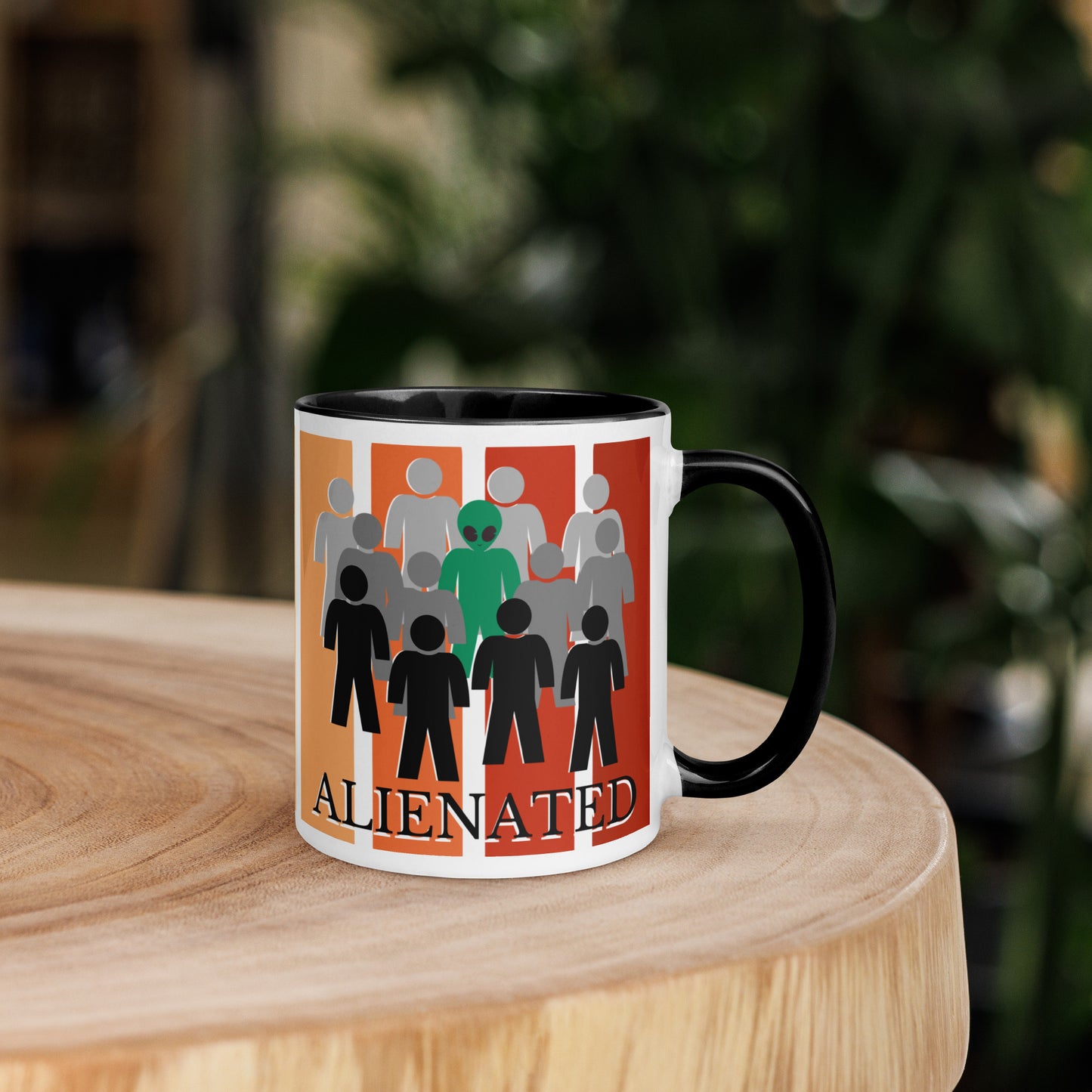 Alienated - Mug with Colour Inside