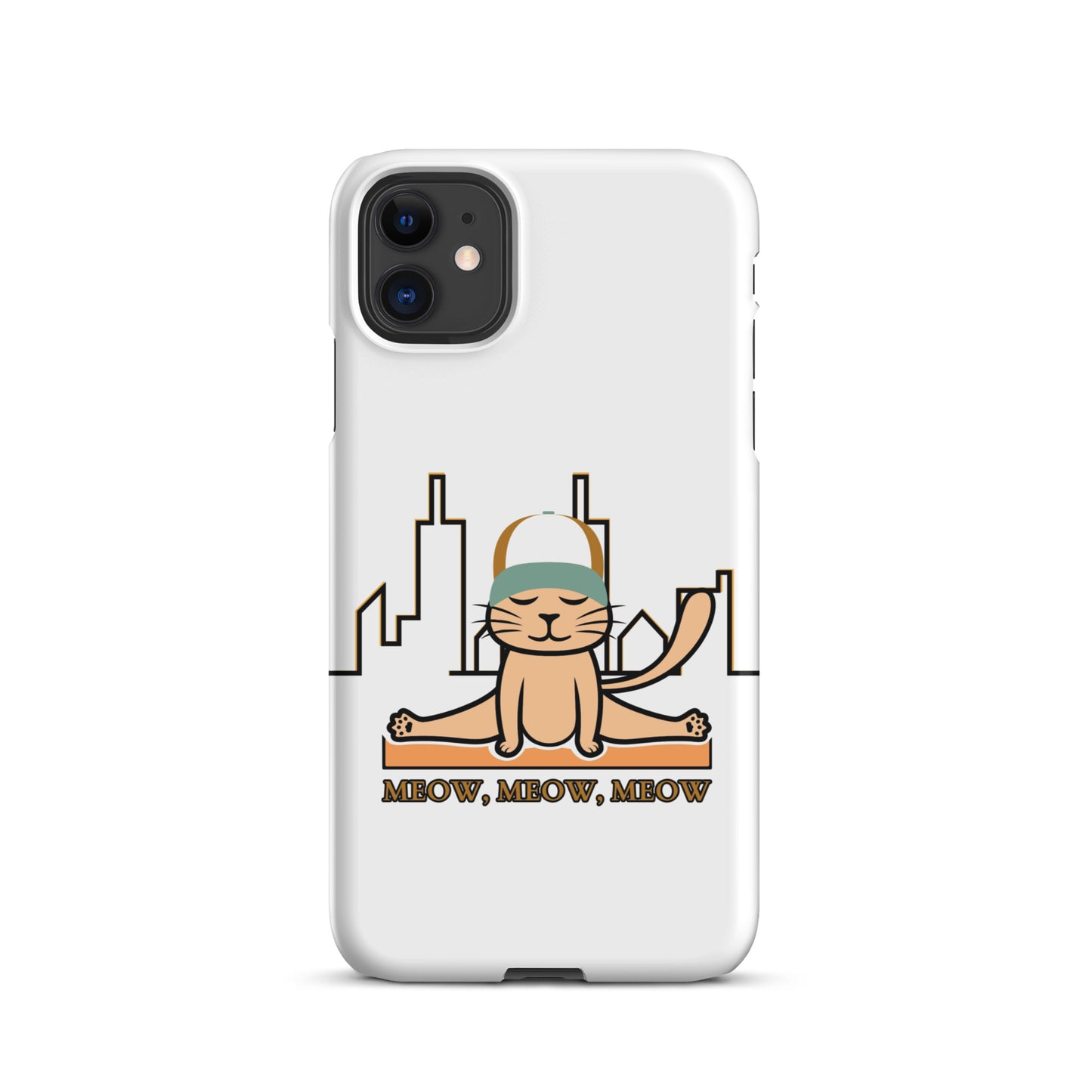 Yoga cat - Snap case for iPhone®