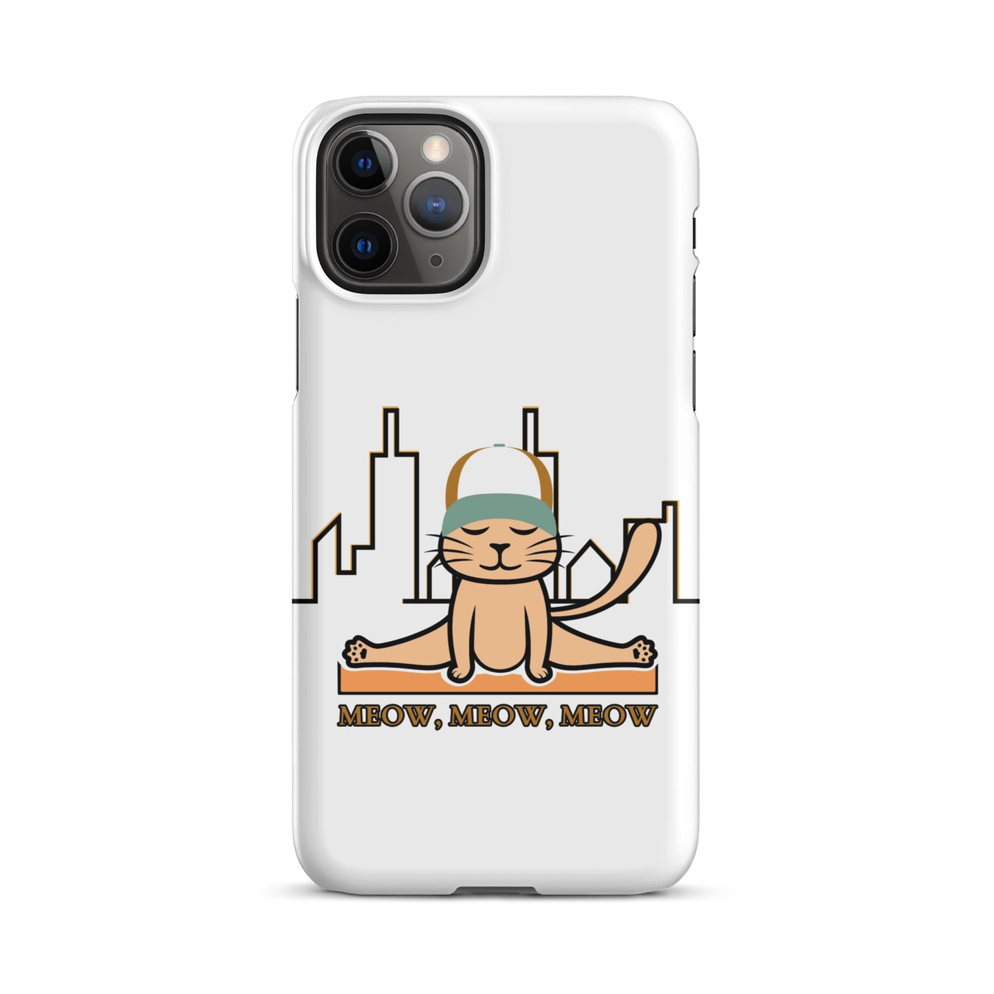 Yoga cat - Snap case for iPhone®