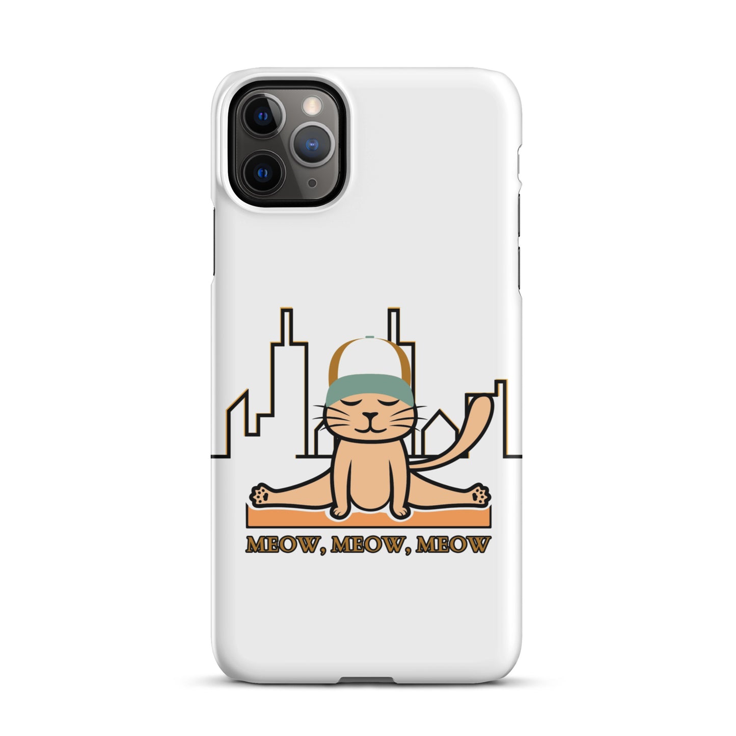 Yoga cat - Snap case for iPhone®