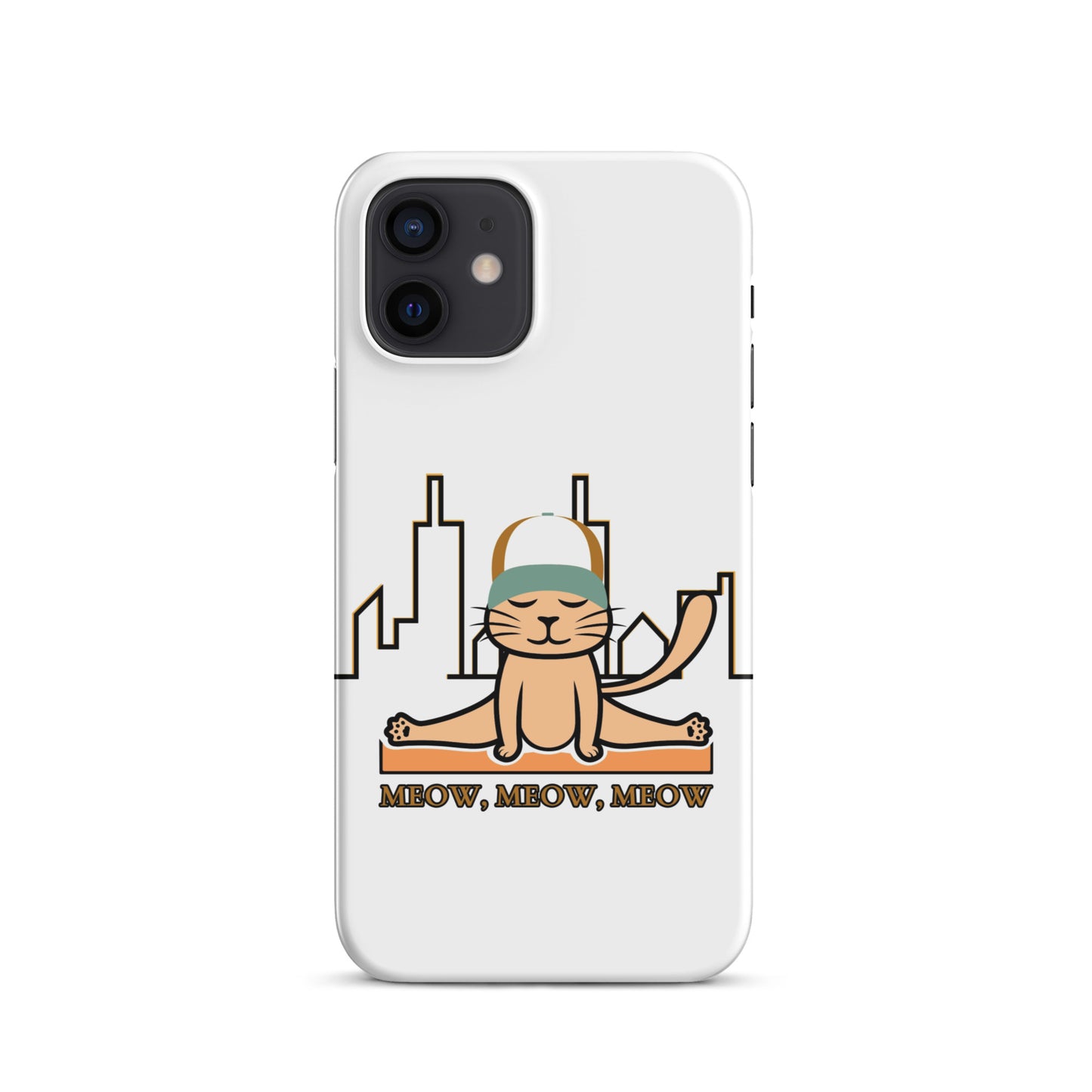 Yoga cat - Snap case for iPhone®