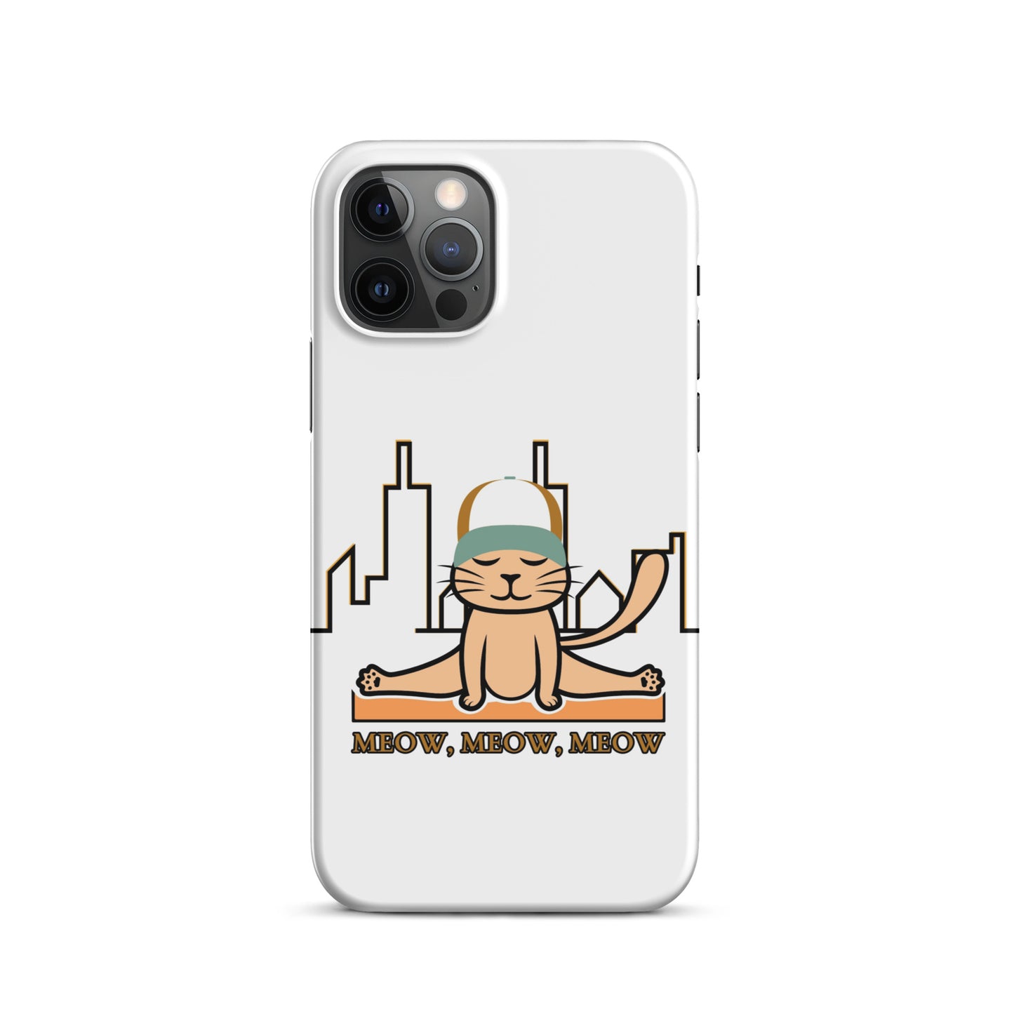 Yoga cat - Snap case for iPhone®