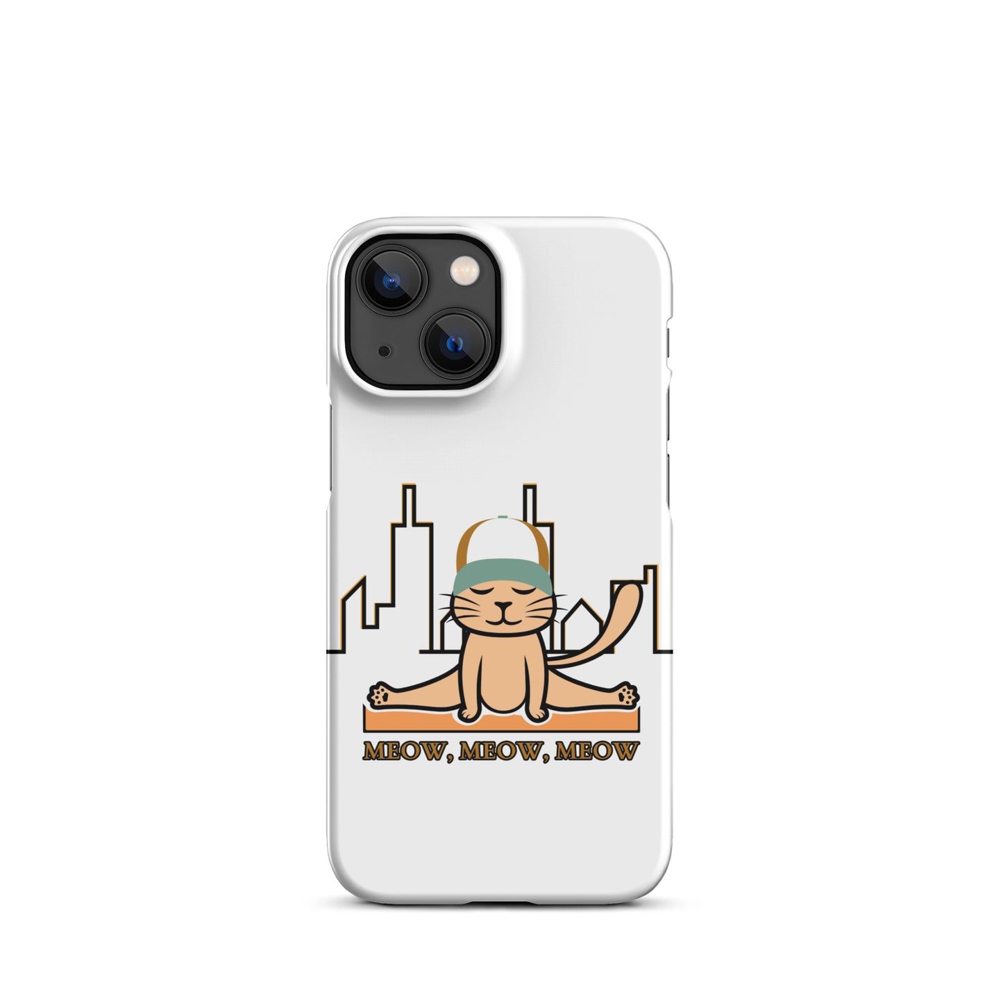 Yoga cat - Snap case for iPhone®