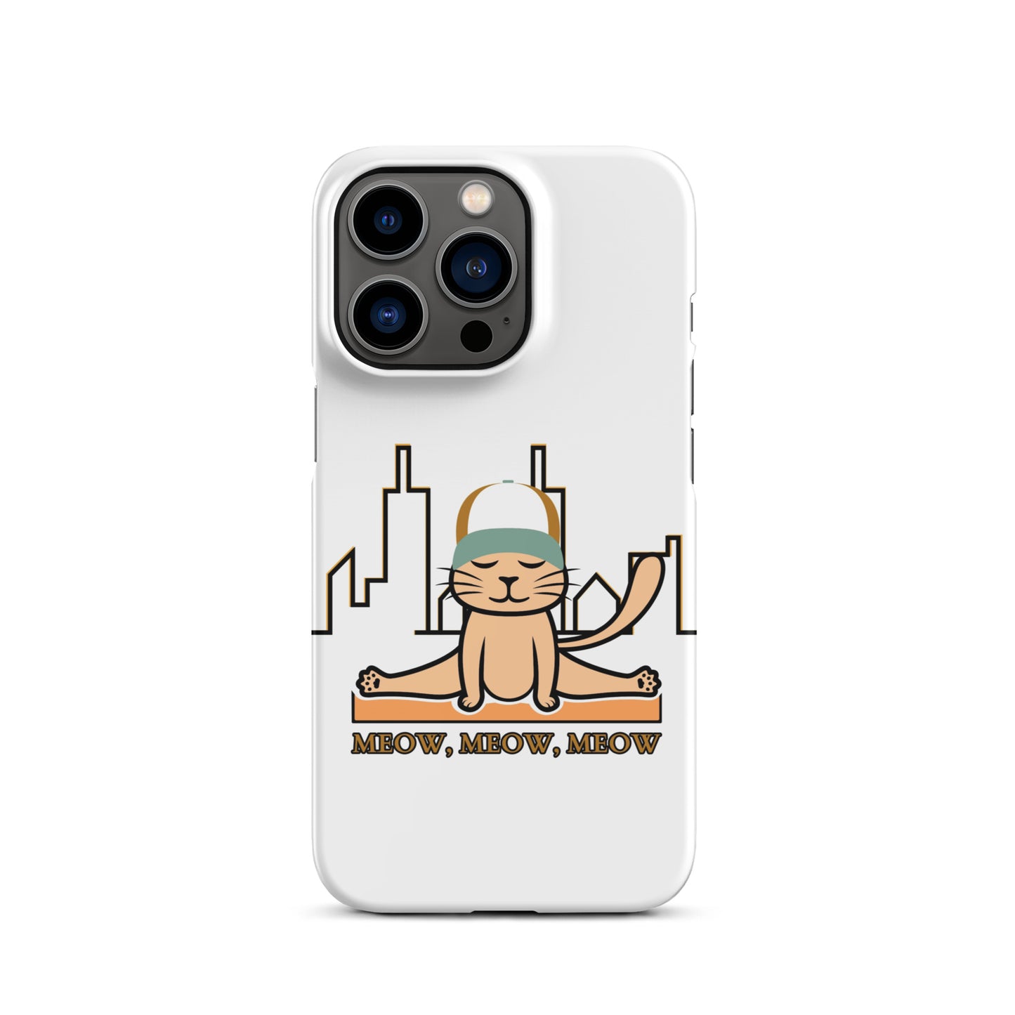 Yoga cat - Snap case for iPhone®