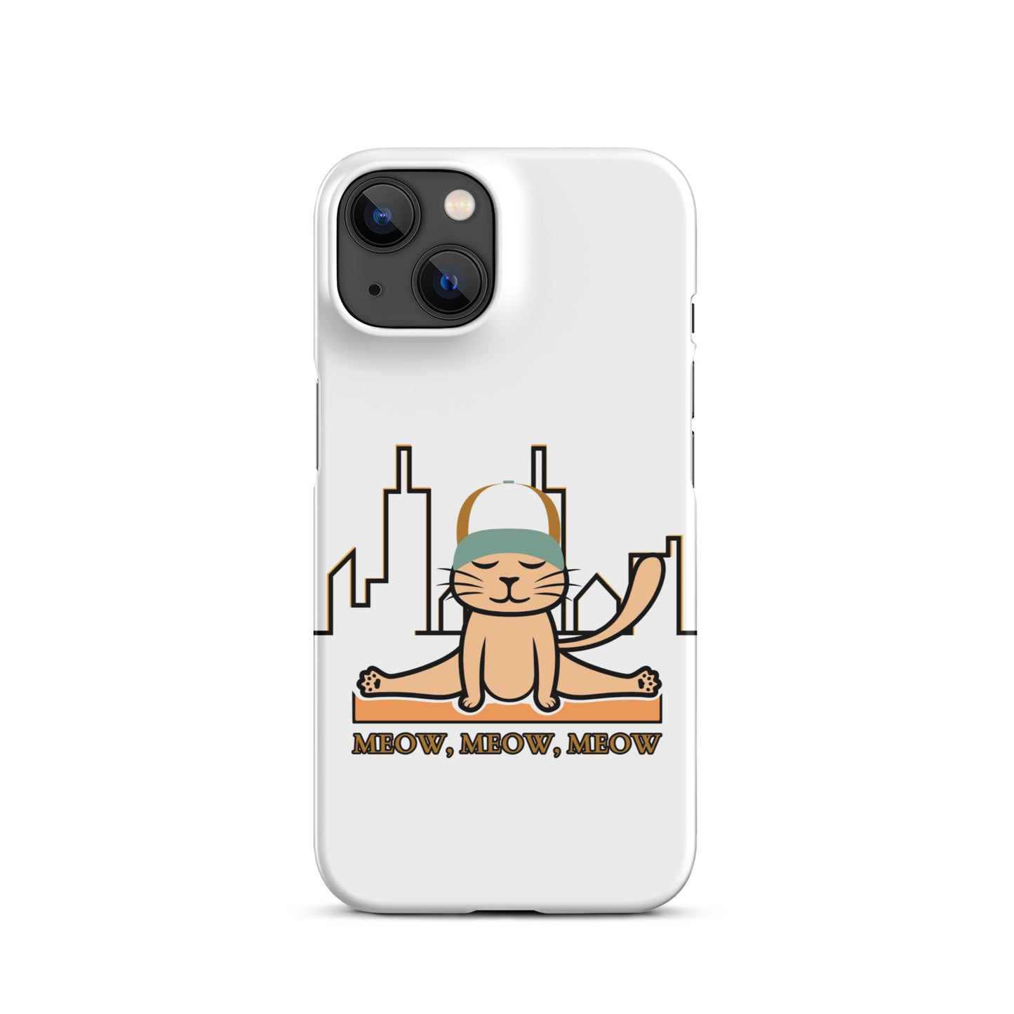 Yoga cat - Snap case for iPhone®