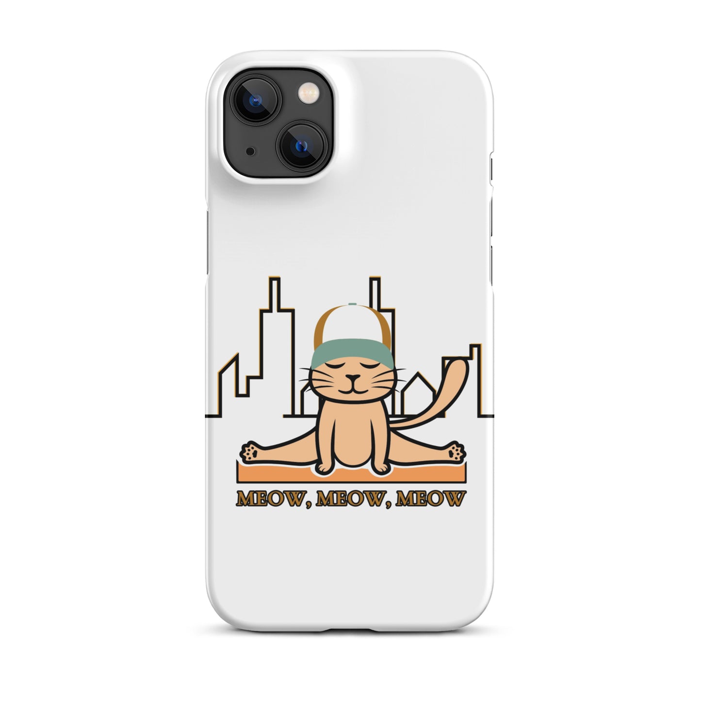 Yoga cat - Snap case for iPhone®