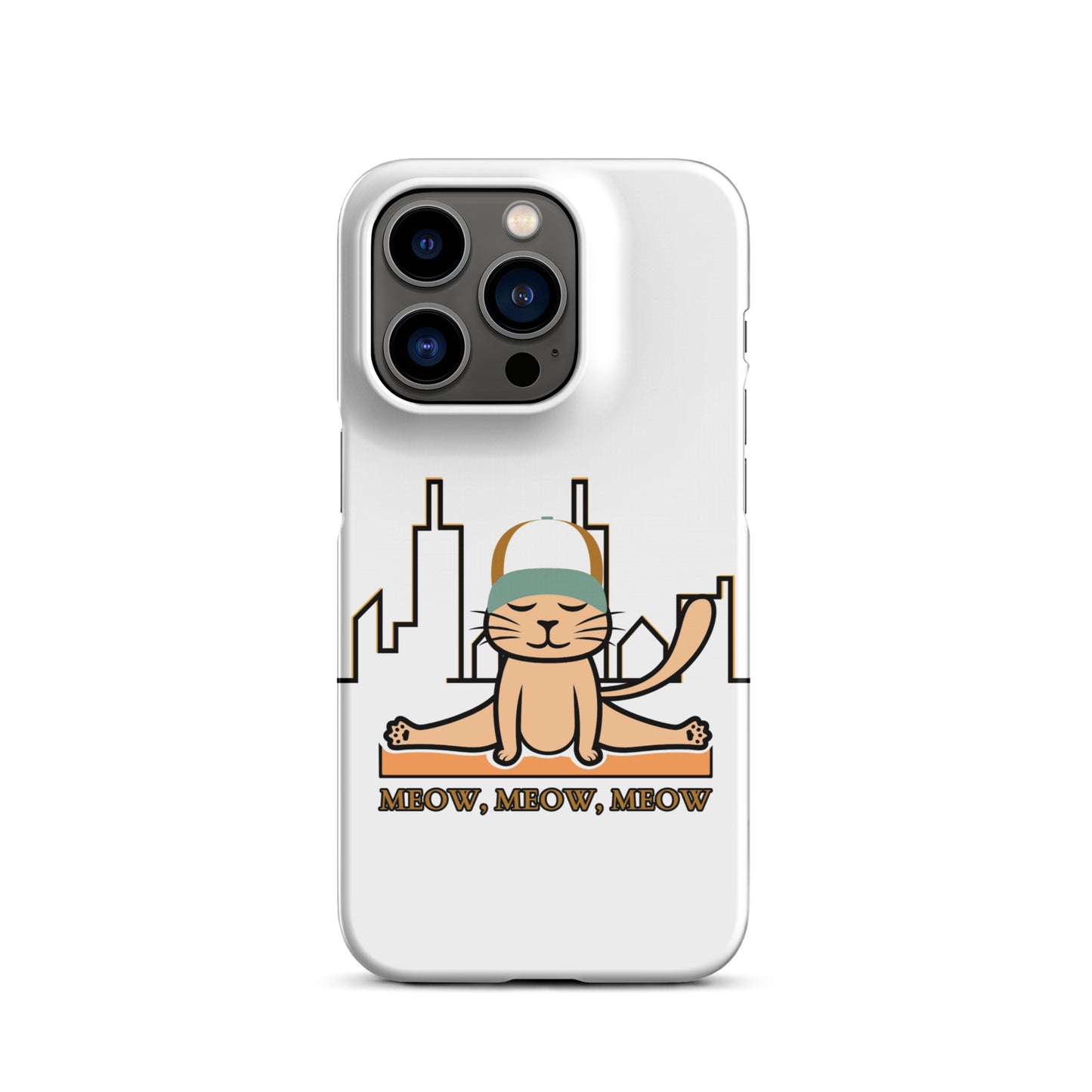 Yoga cat - Snap case for iPhone®