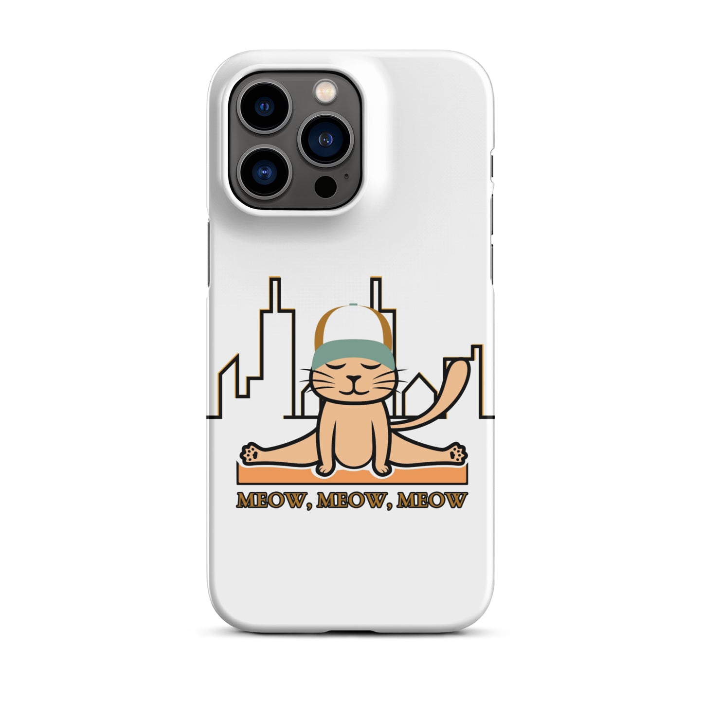 Yoga cat - Snap case for iPhone®