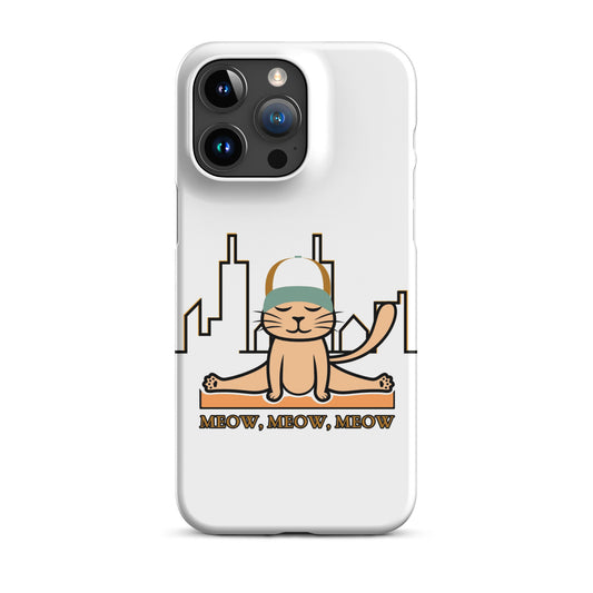 Yoga cat - Snap case for iPhone®