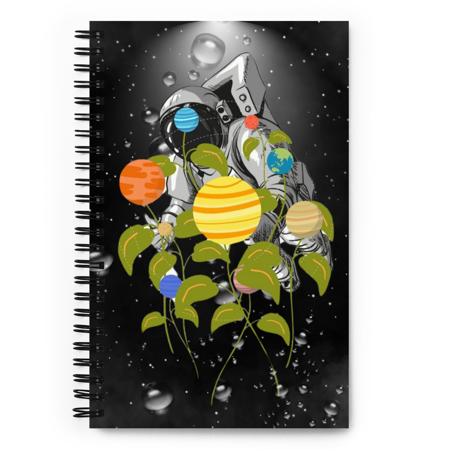 Searching for life in space - Spiral notebook