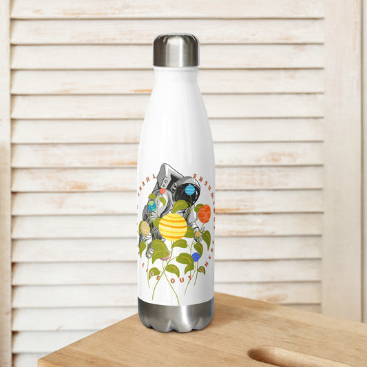 Searching for life in space - Stainless steel water bottle