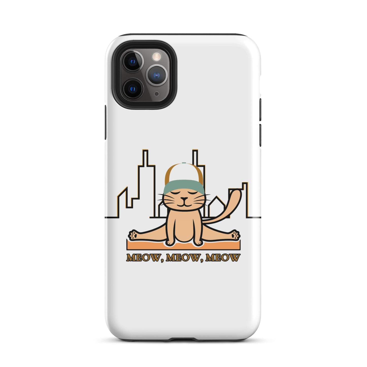 Yoga cat - Tough Case for iPhone®