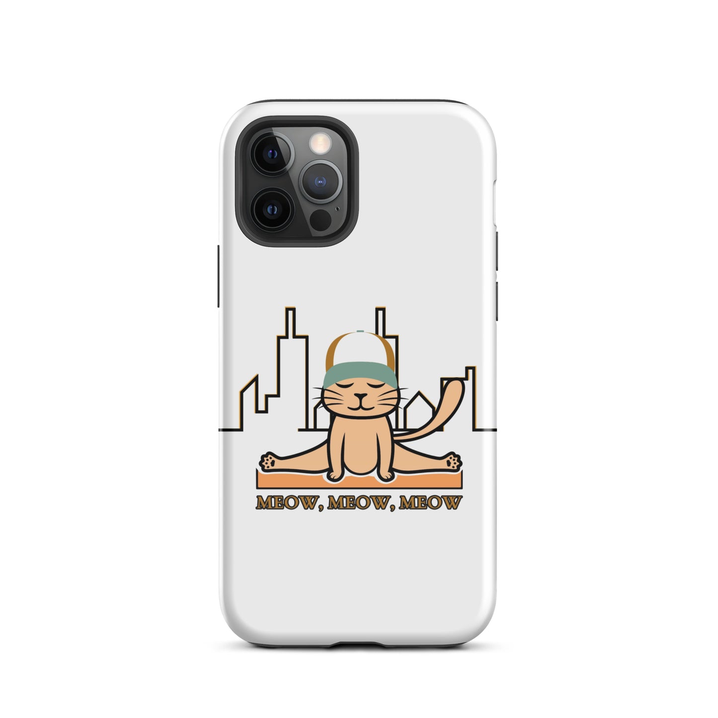 Yoga cat - Tough Case for iPhone®