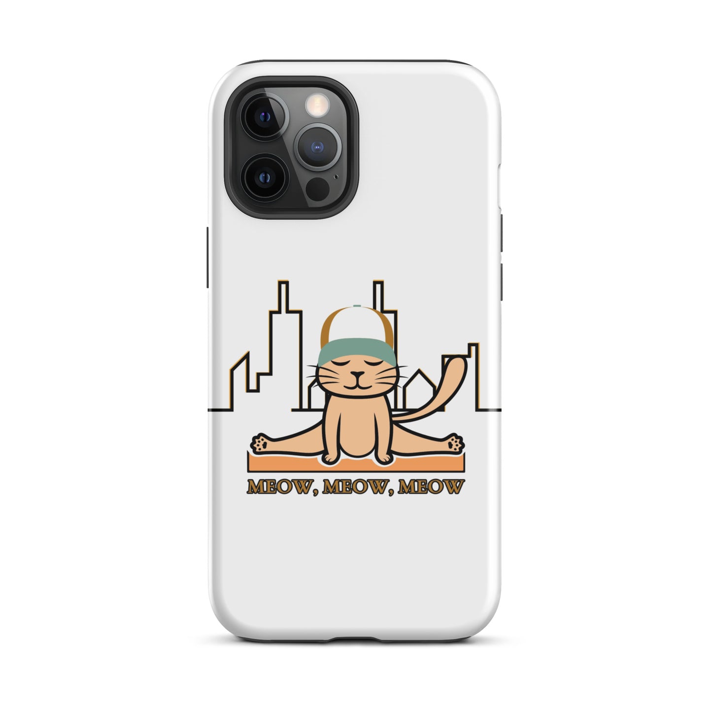 Yoga cat - Tough Case for iPhone®