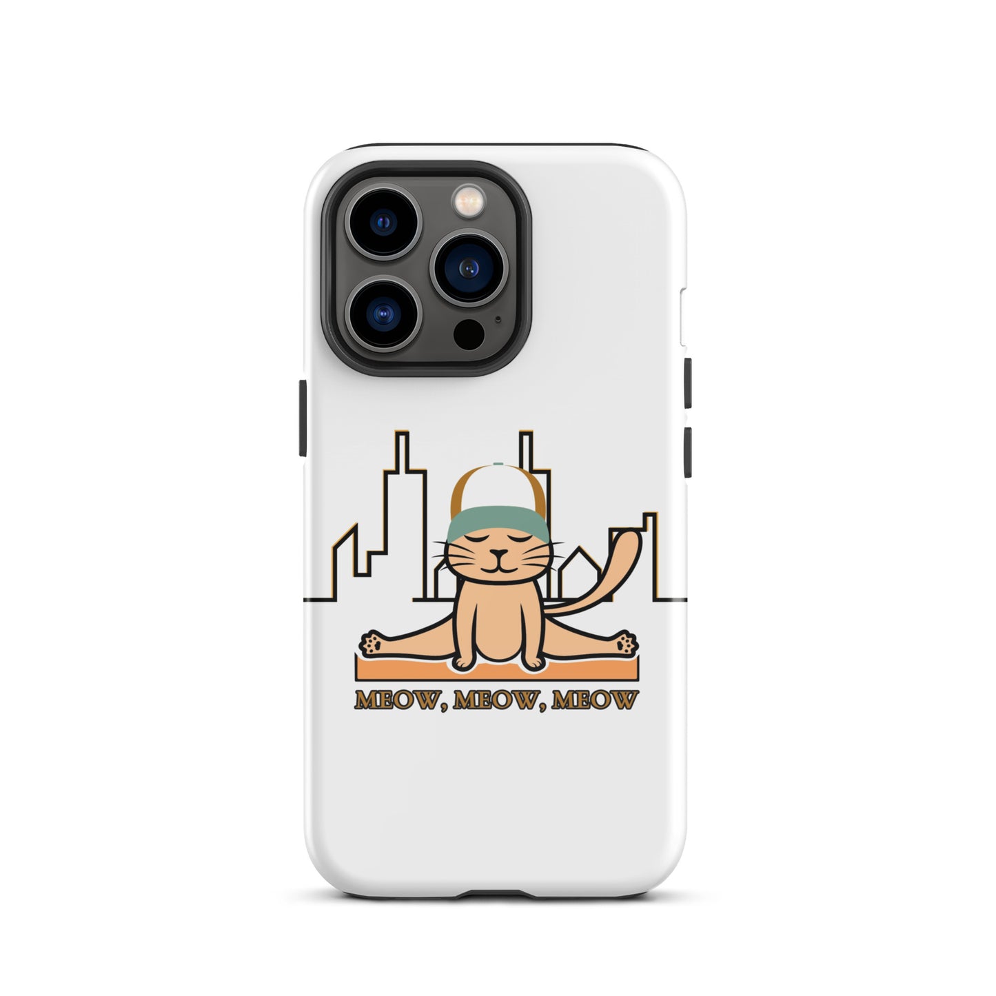 Yoga cat - Tough Case for iPhone®