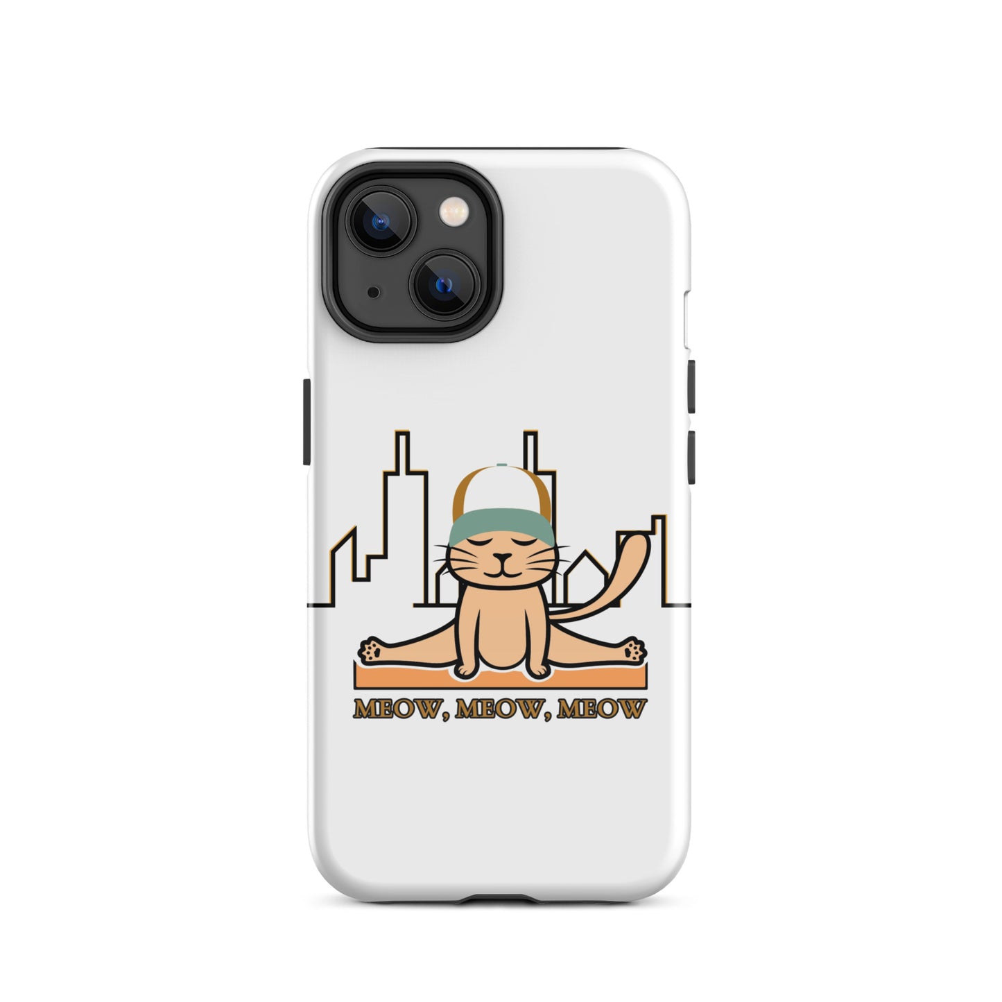 Yoga cat - Tough Case for iPhone®