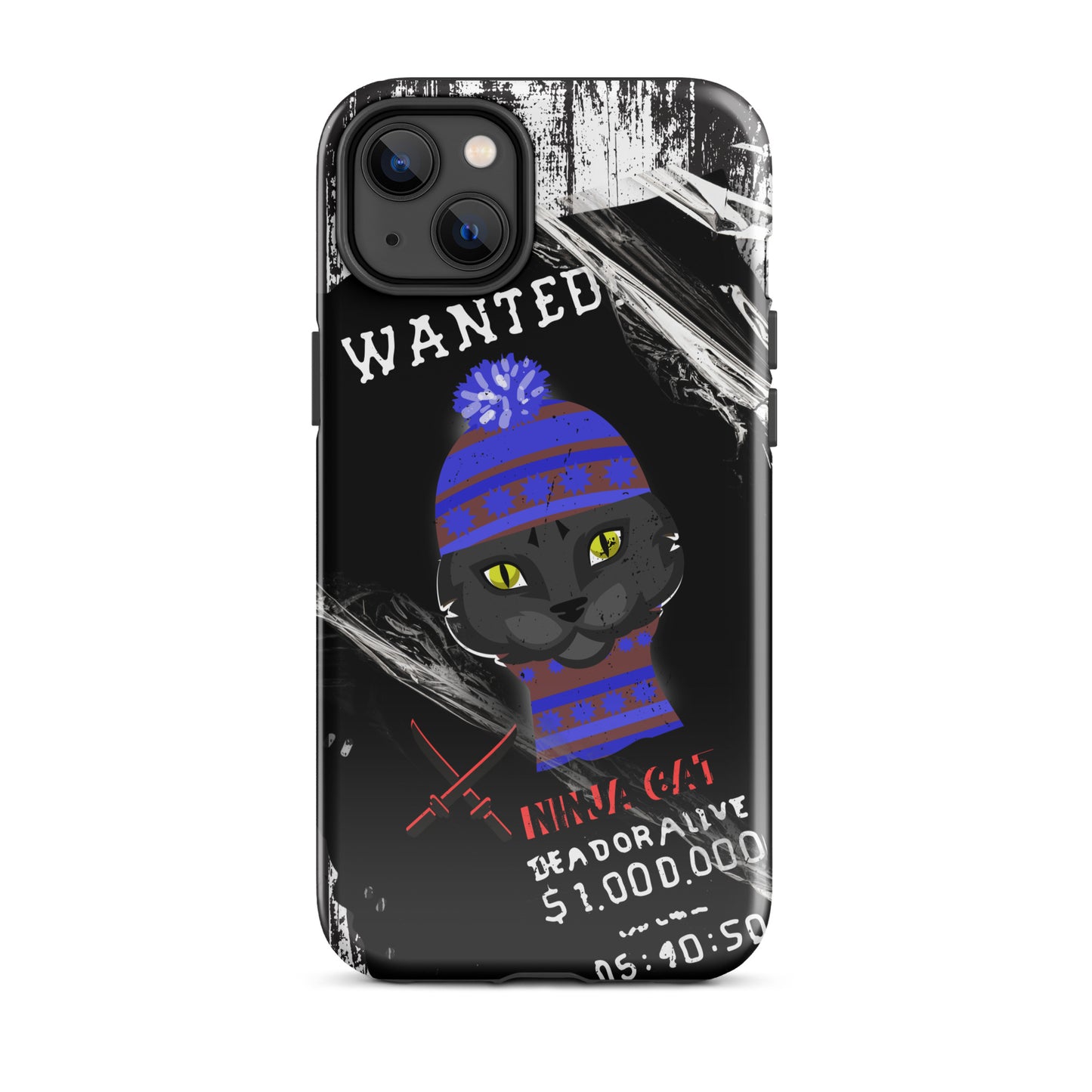 Ninja cat - Tough Case for iPhone®