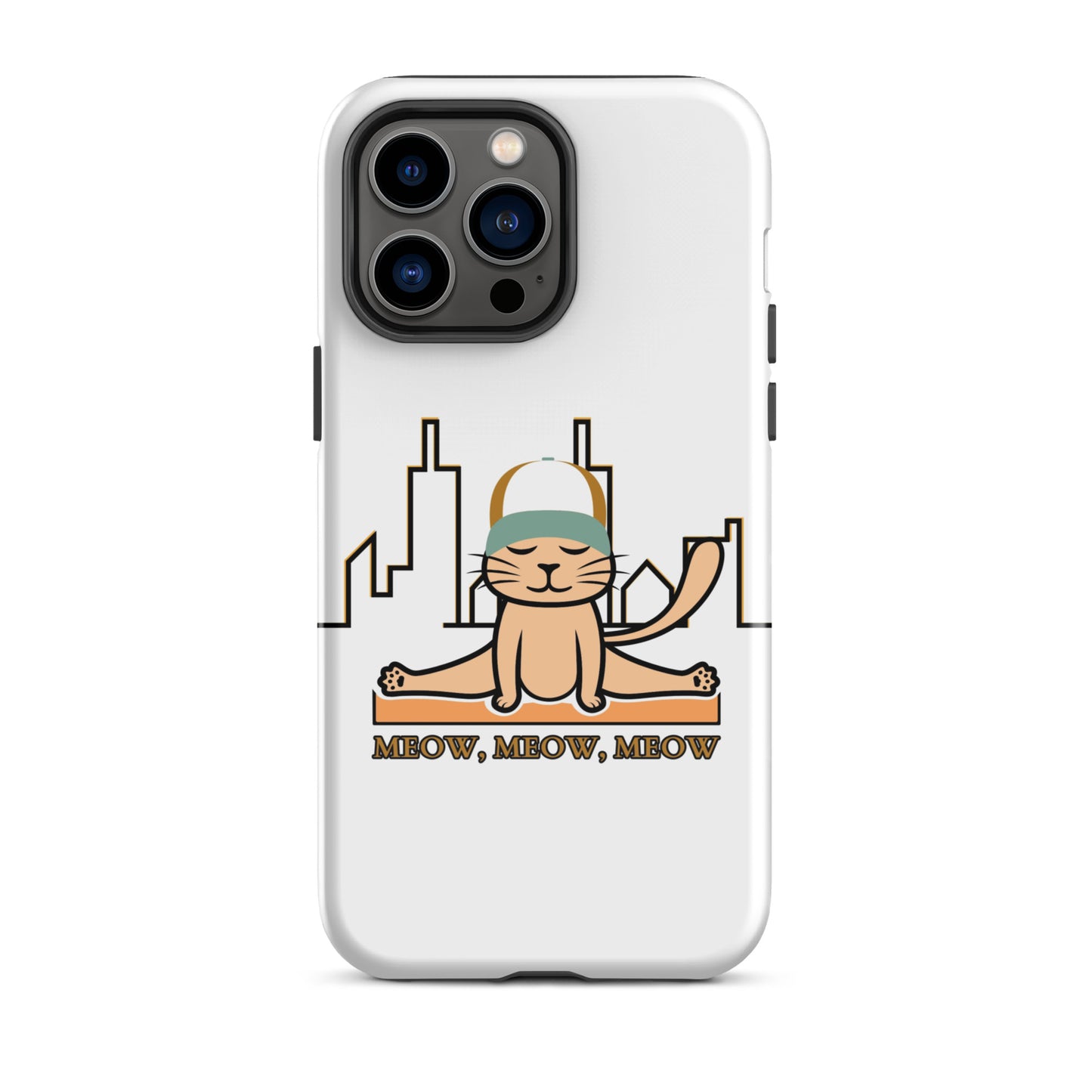 Yoga cat - Tough Case for iPhone®