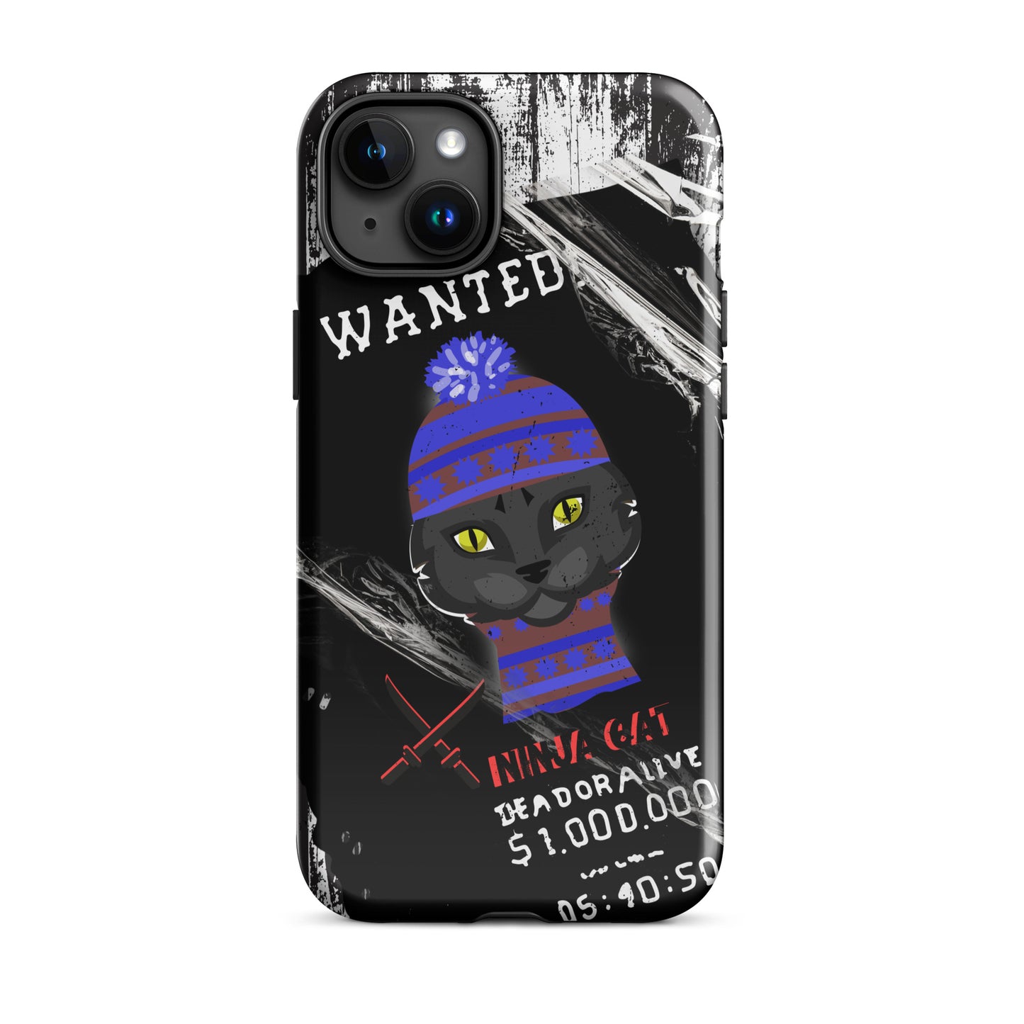 Ninja cat - Tough Case for iPhone®