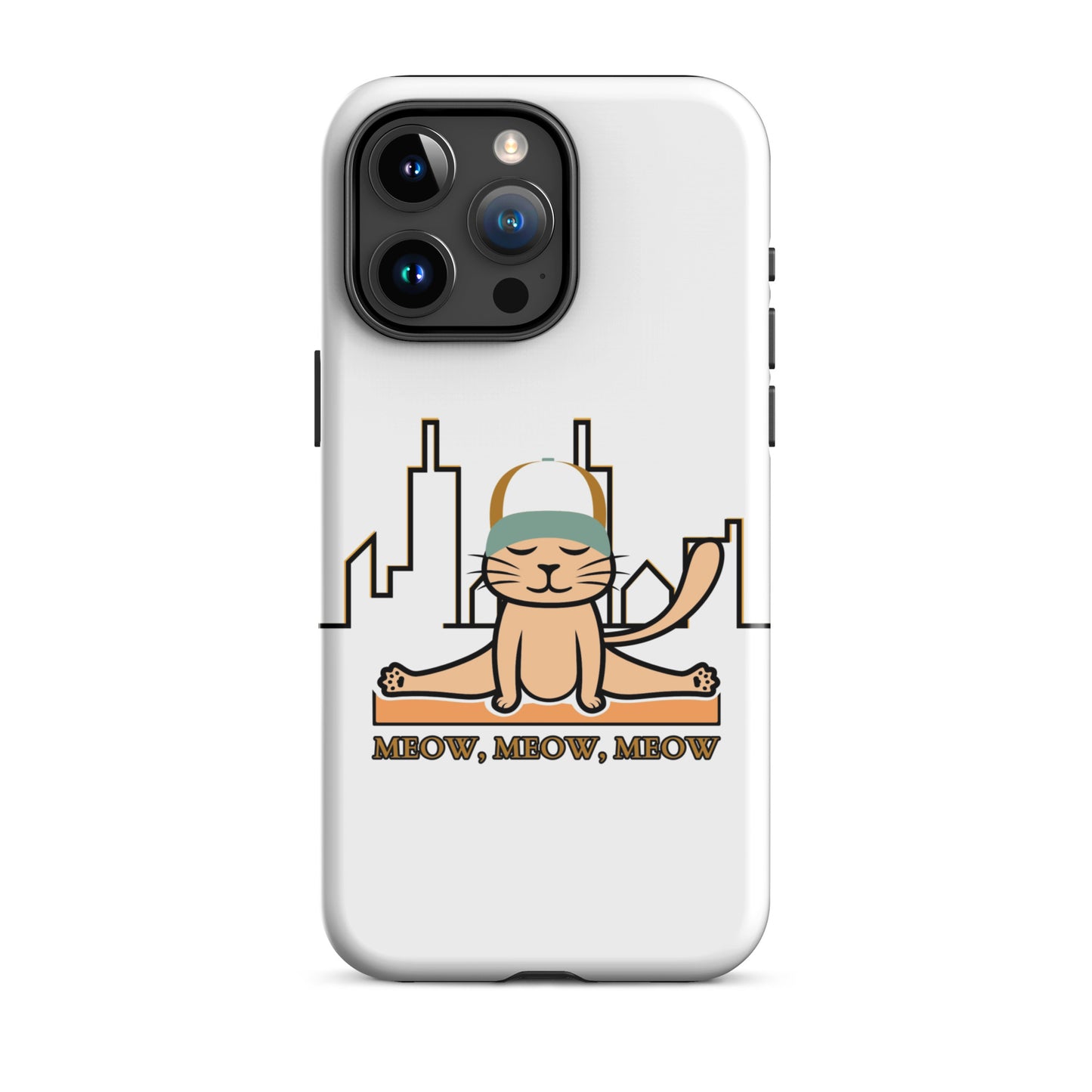 Yoga cat - Tough Case for iPhone®