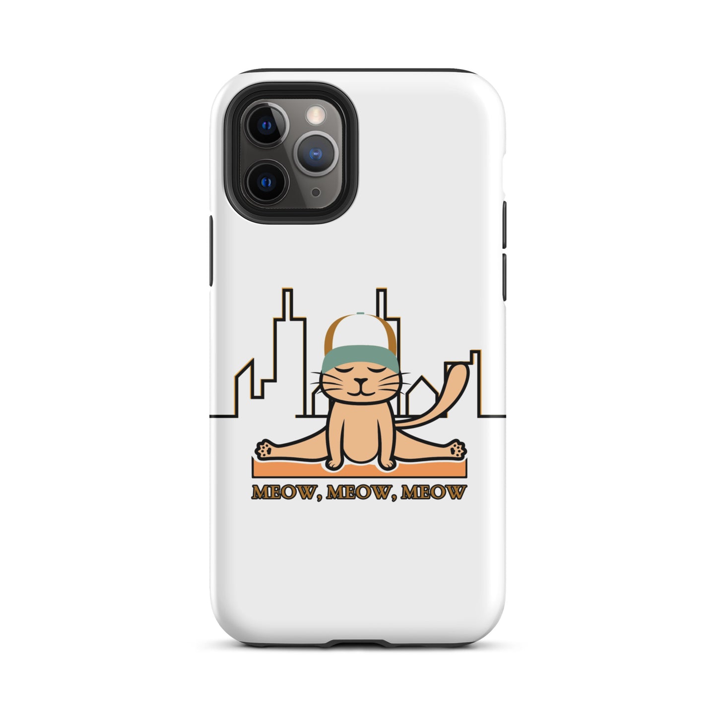 Yoga cat - Tough Case for iPhone®