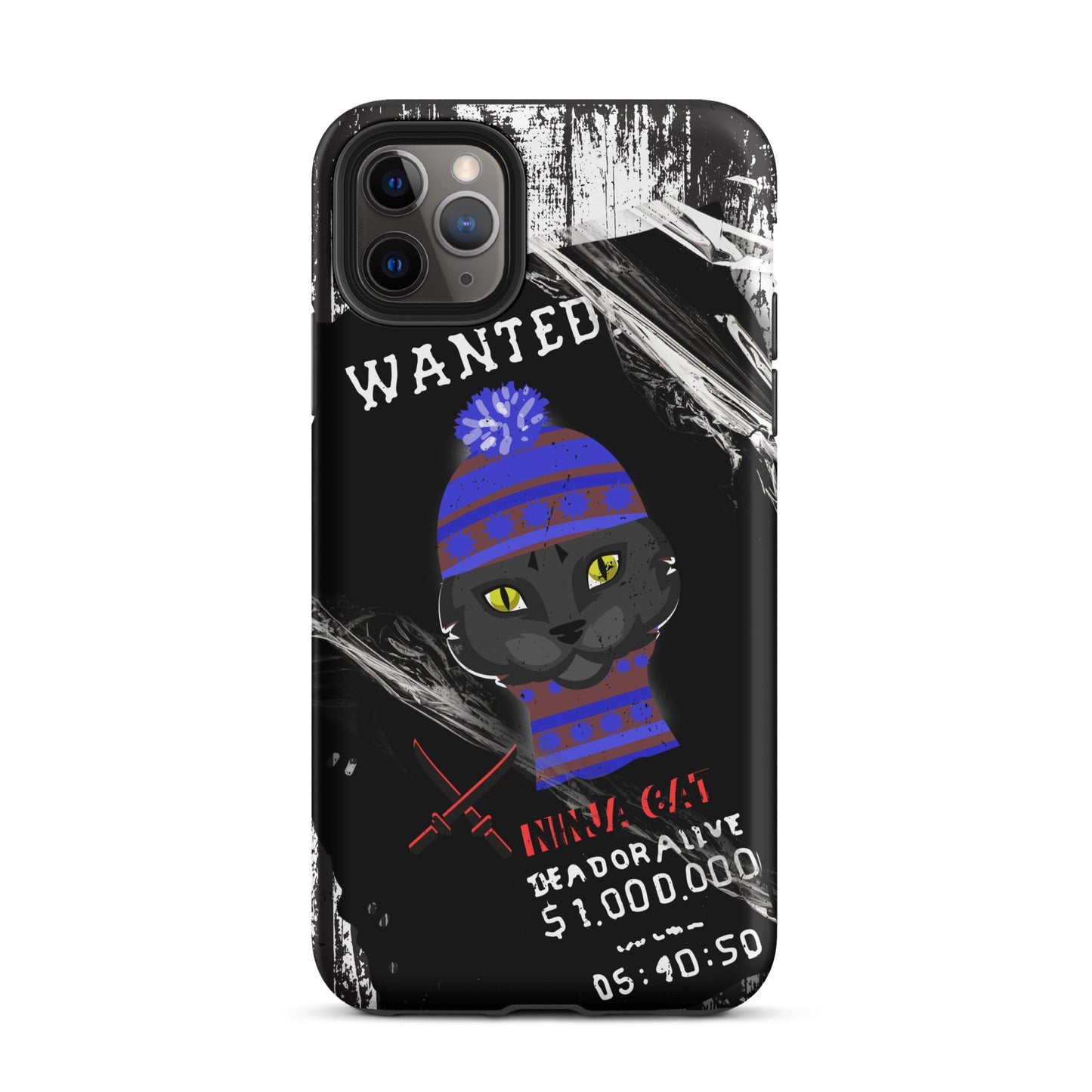 Ninja cat - Tough Case for iPhone®