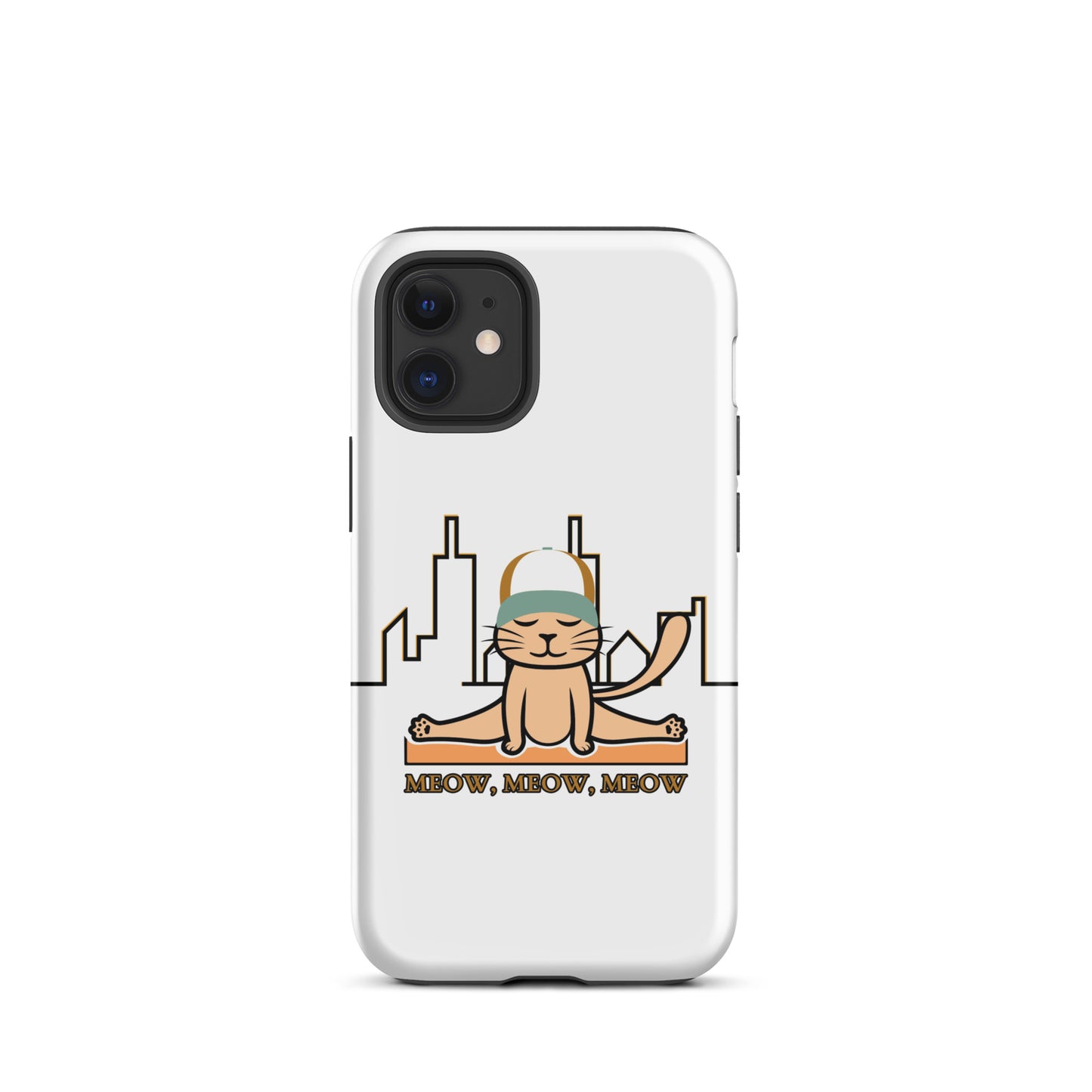 Yoga cat - Tough Case for iPhone®