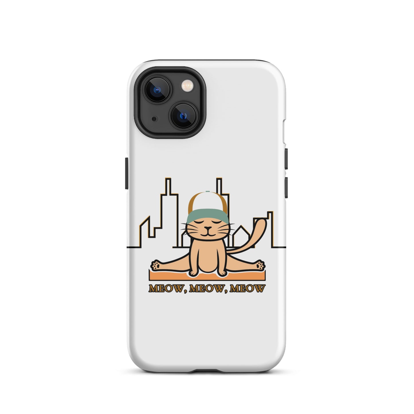 Yoga cat - Tough Case for iPhone®