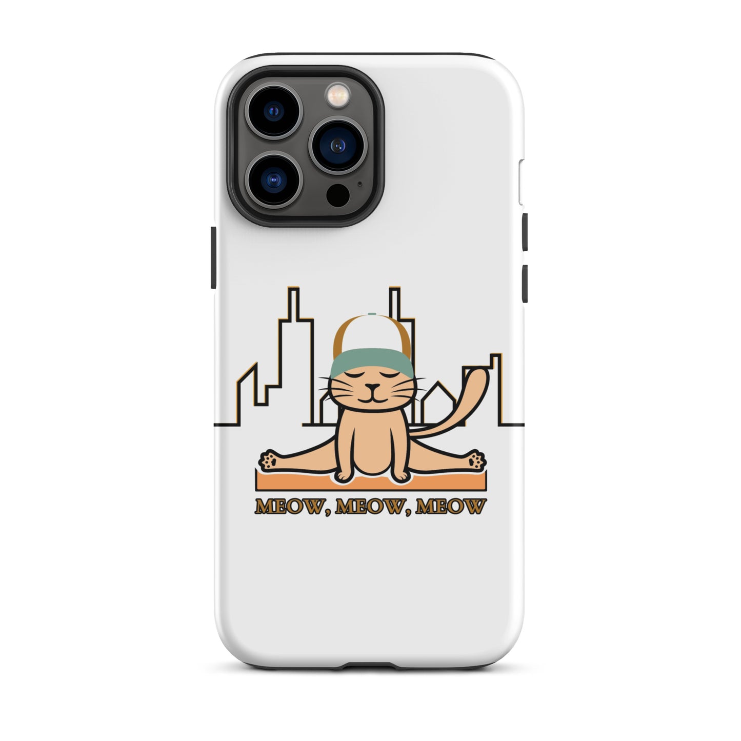 Yoga cat - Tough Case for iPhone®