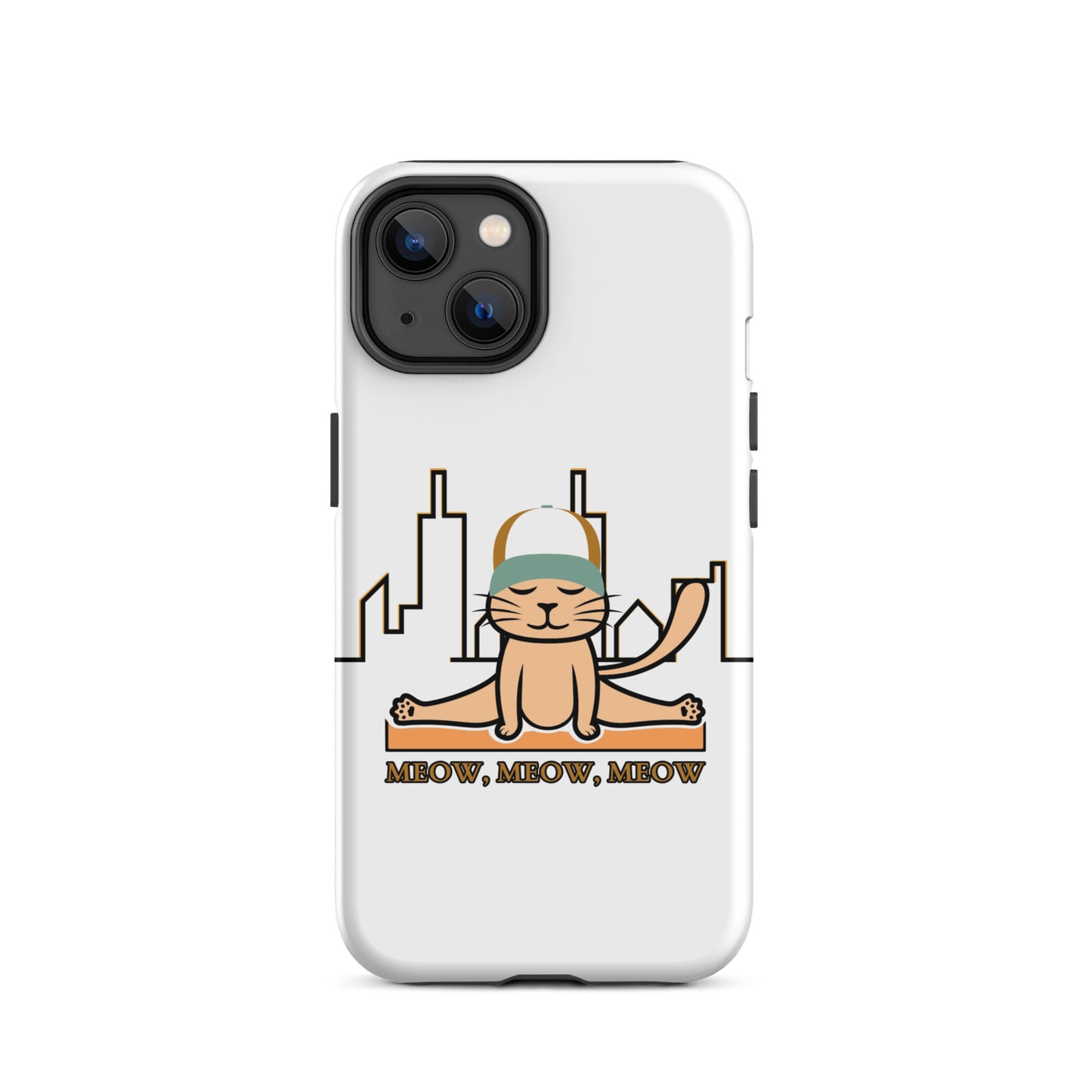 Yoga cat - Tough Case for iPhone®