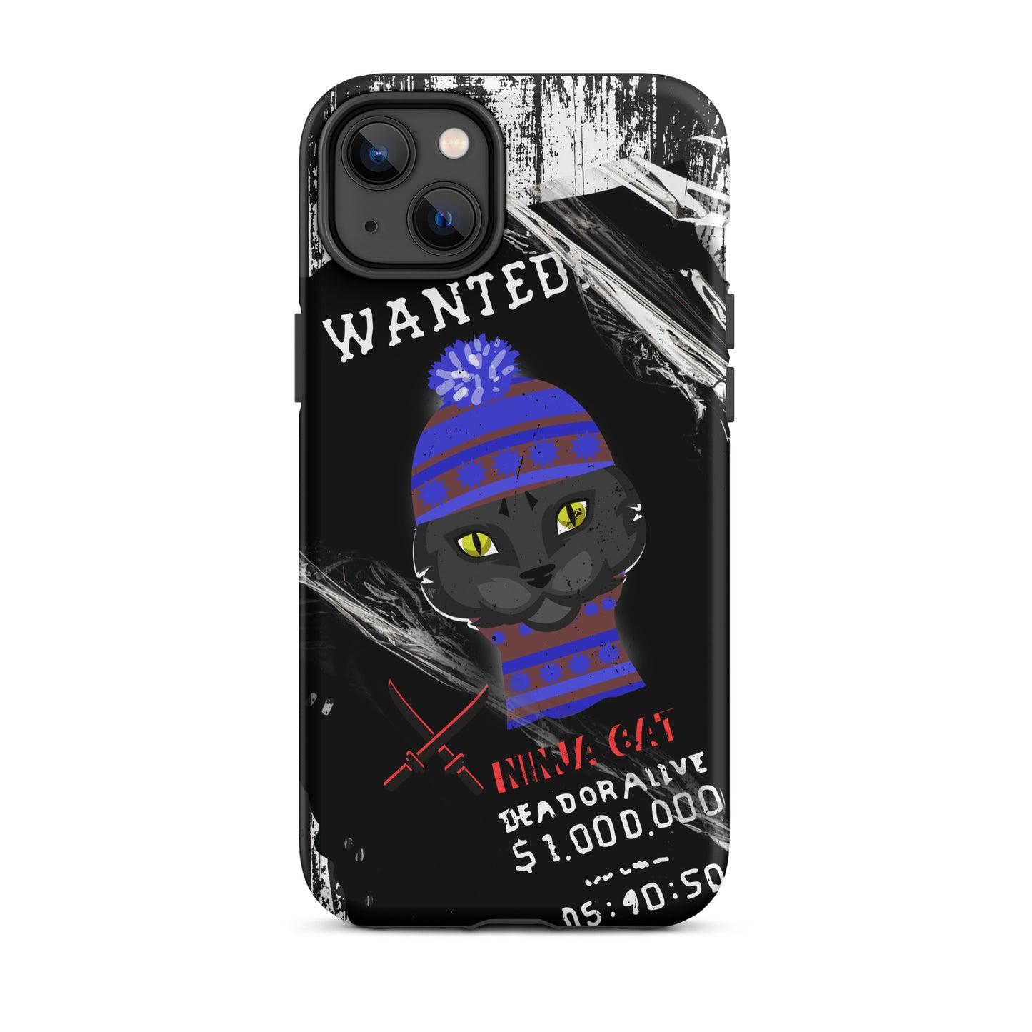 Ninja cat - Tough Case for iPhone®