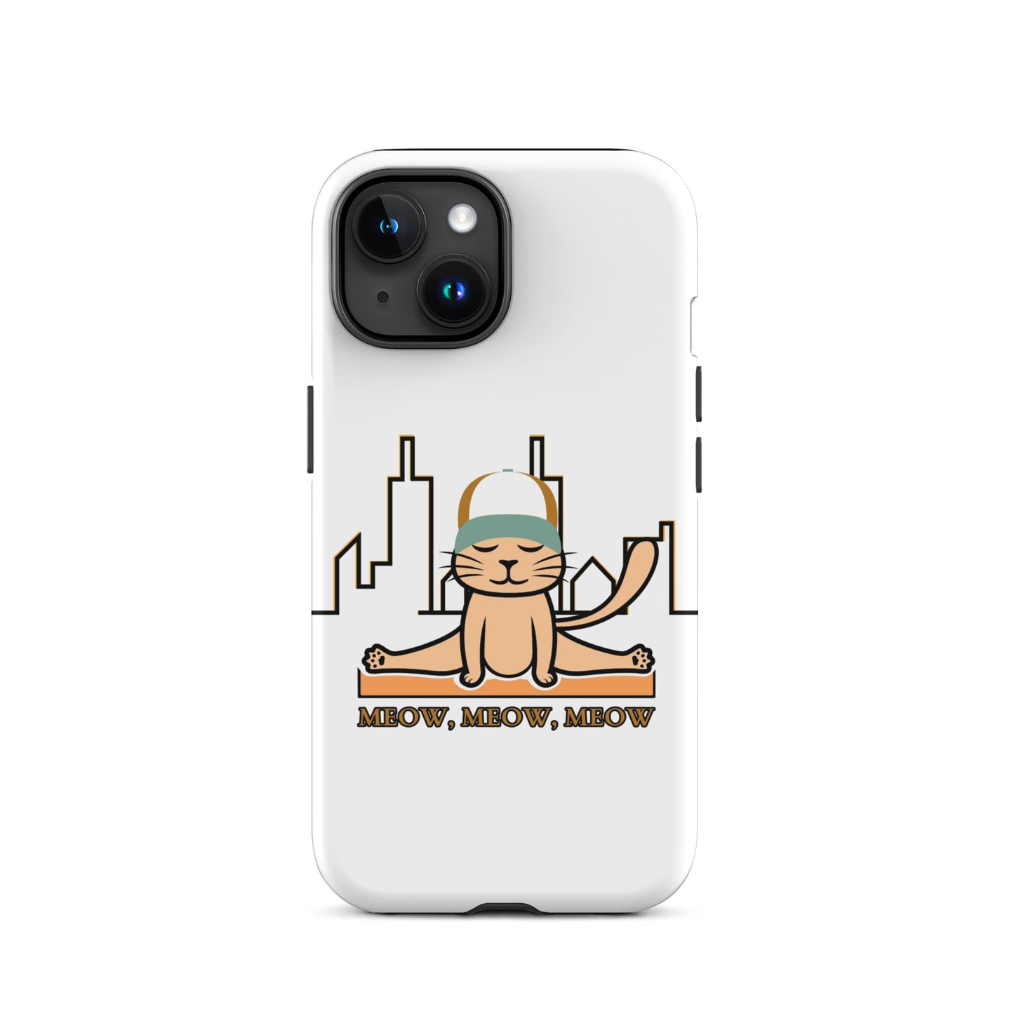 Yoga cat - Tough Case for iPhone®