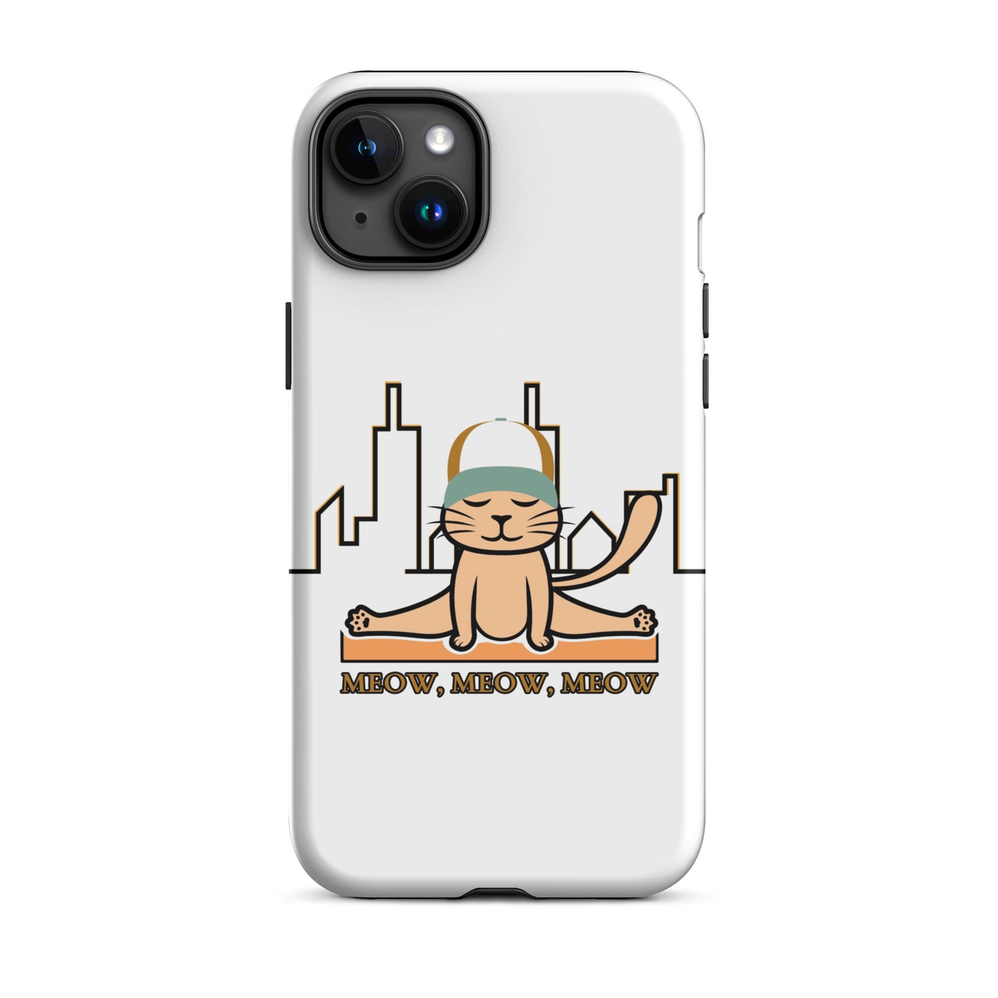 Yoga cat - Tough Case for iPhone®