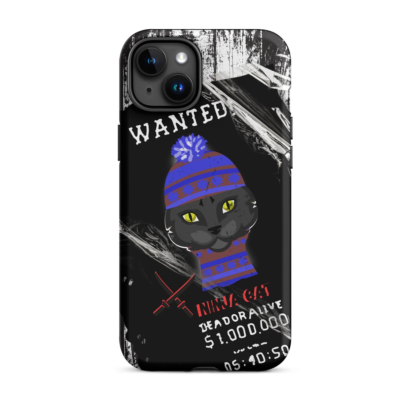 Ninja cat - Tough Case for iPhone®