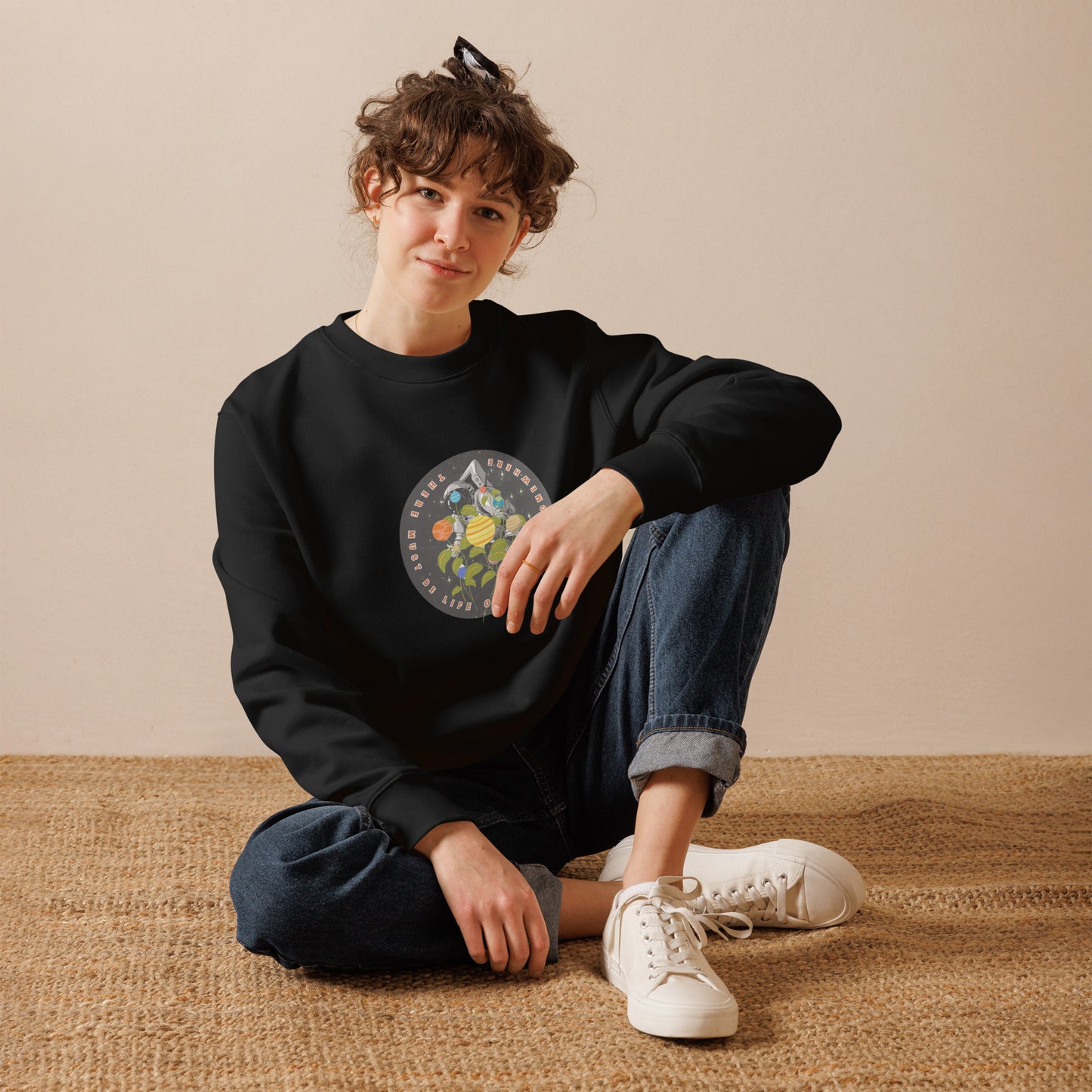 There must be life out there somewhere - Unisex eco sweatshirt