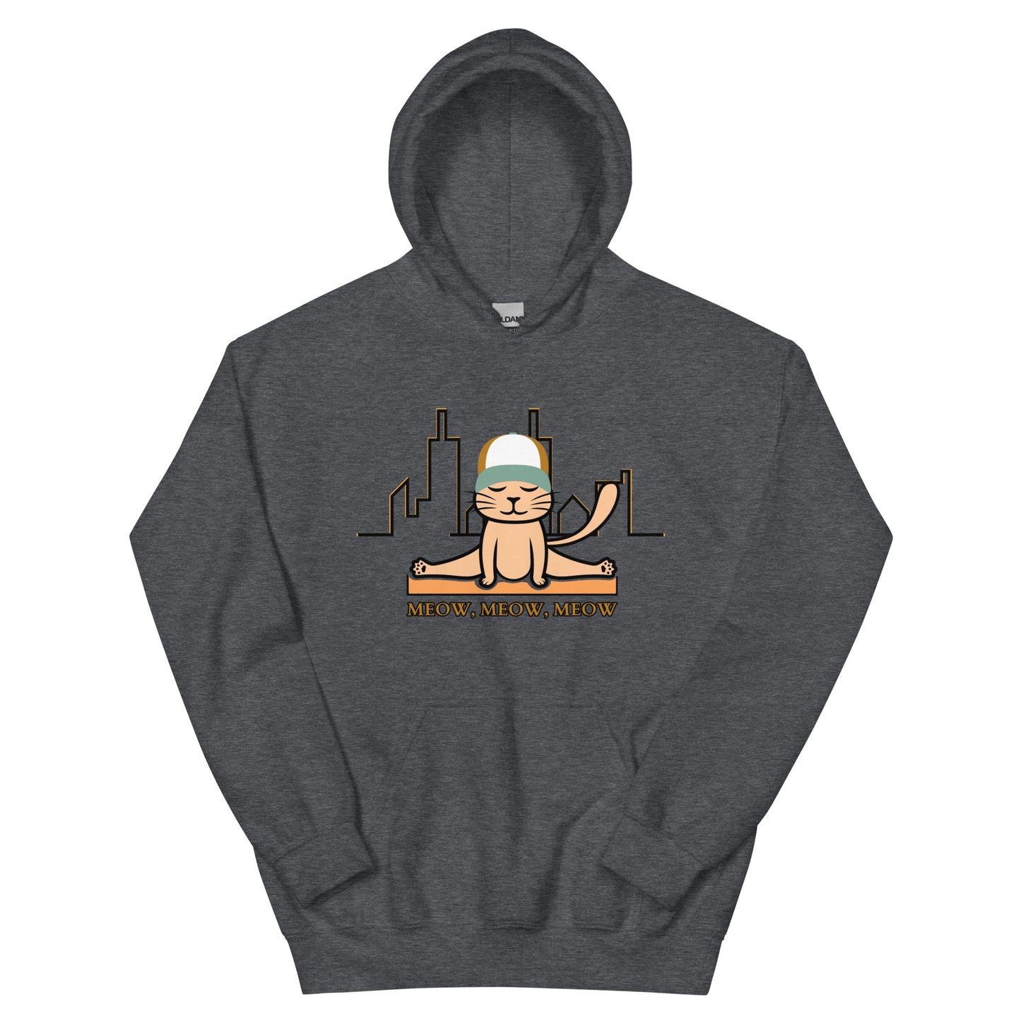 Yoga cat - Unisex Hoodie