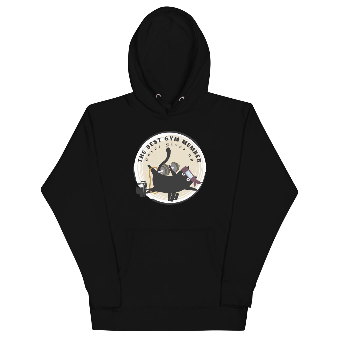 The best gym member - Unisex Hoodie