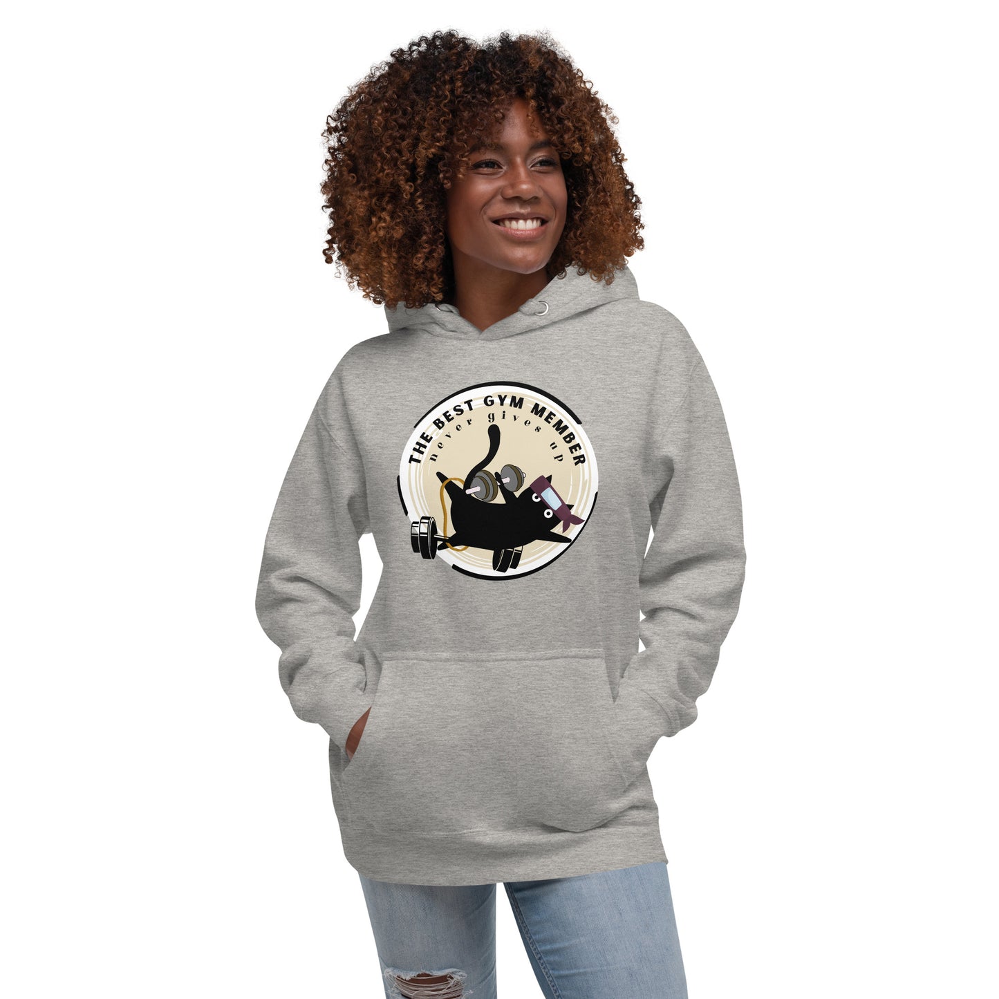 The best gym member - Unisex Hoodie