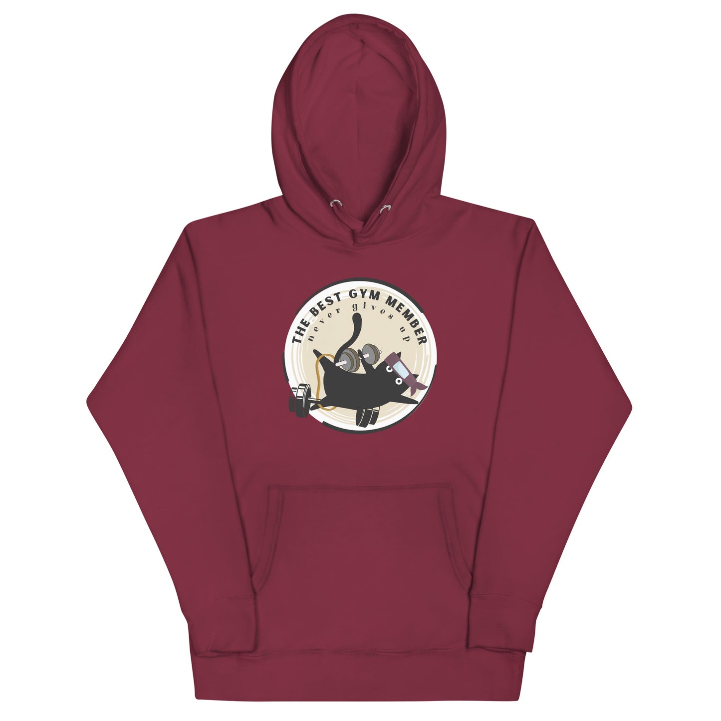 The best gym member - Unisex Hoodie