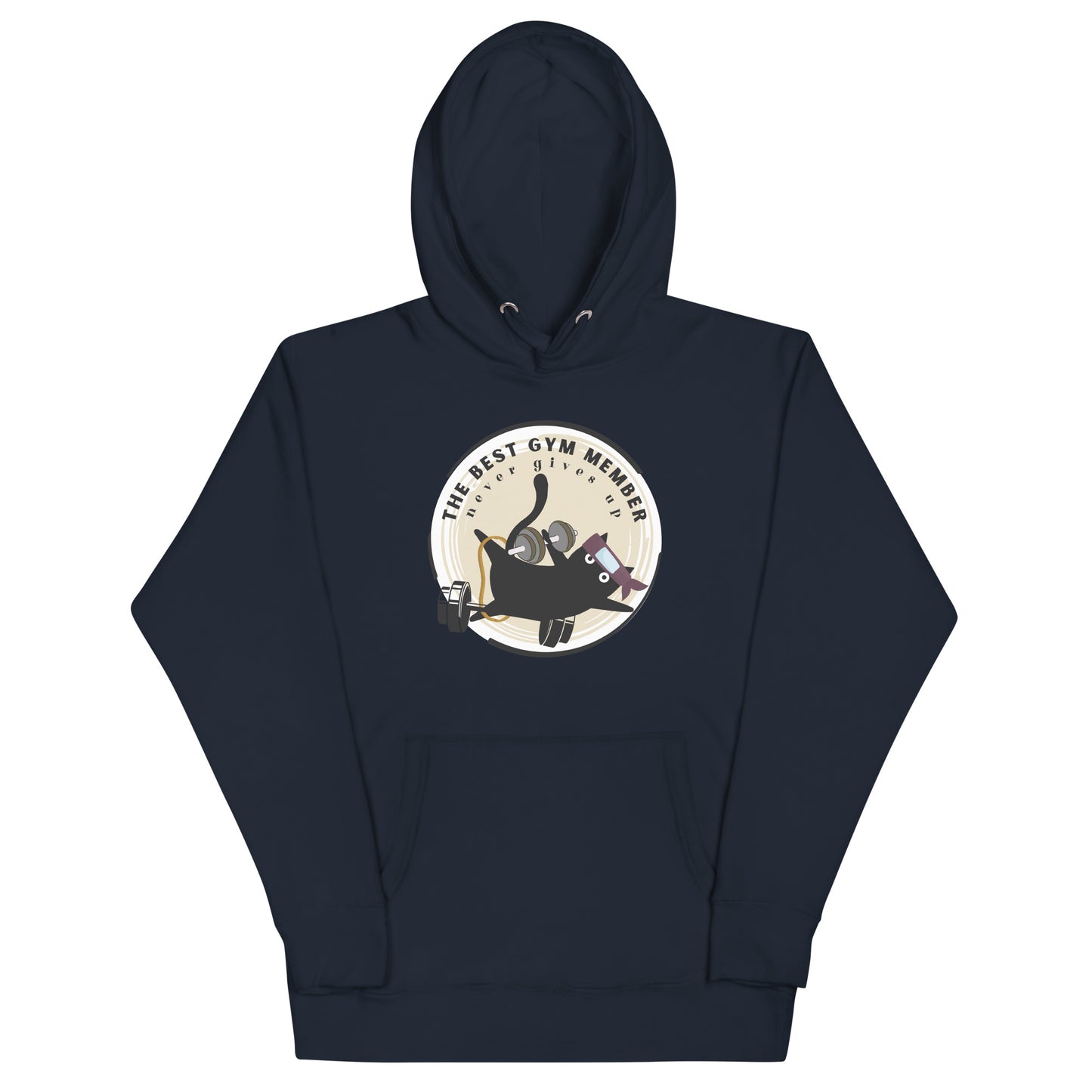 The best gym member - Unisex Hoodie